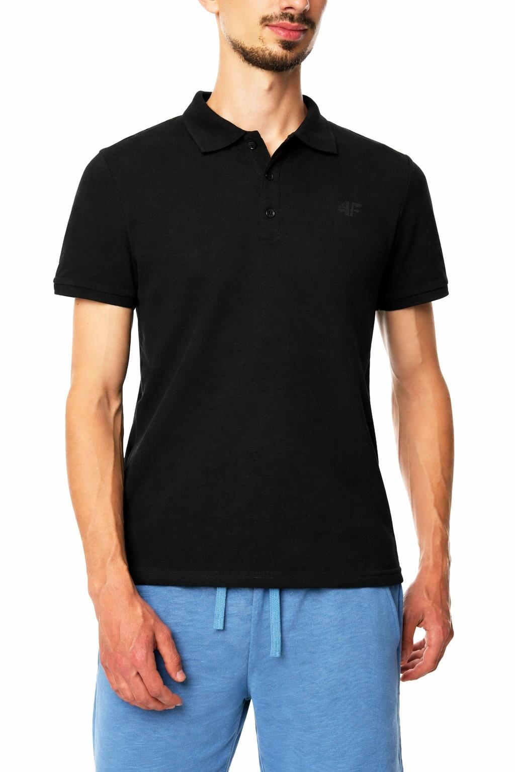 Koszulka polo męskie 4F 4FWSS26TPTSM0988