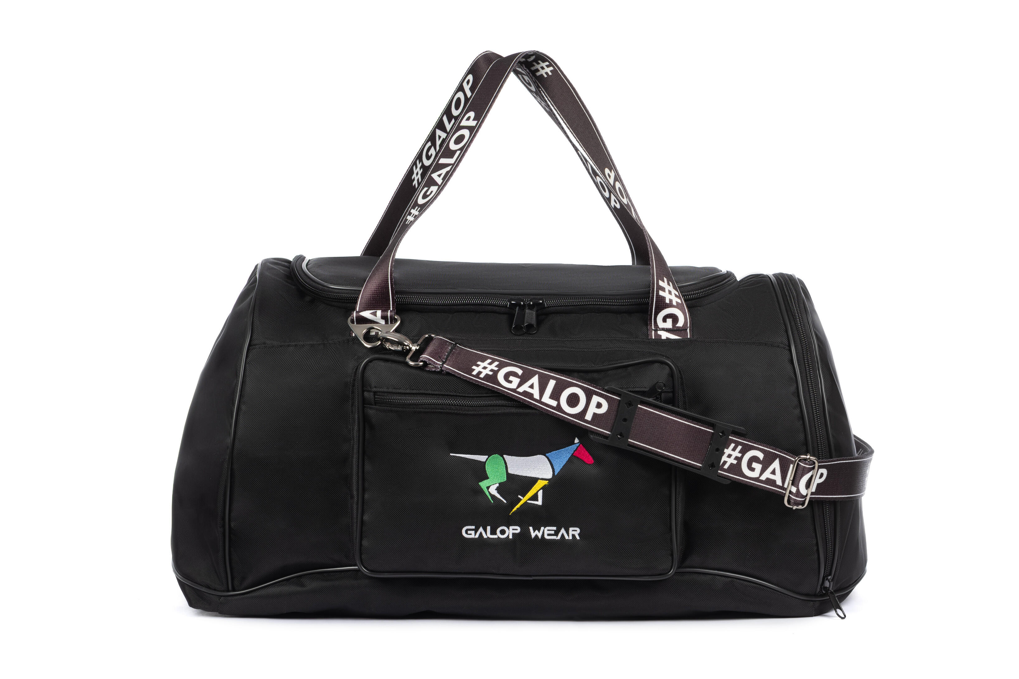 Torba jeździecka GALOP WEAR Black Full Pack na akcesoria i sprzęt konia, jeźdźca