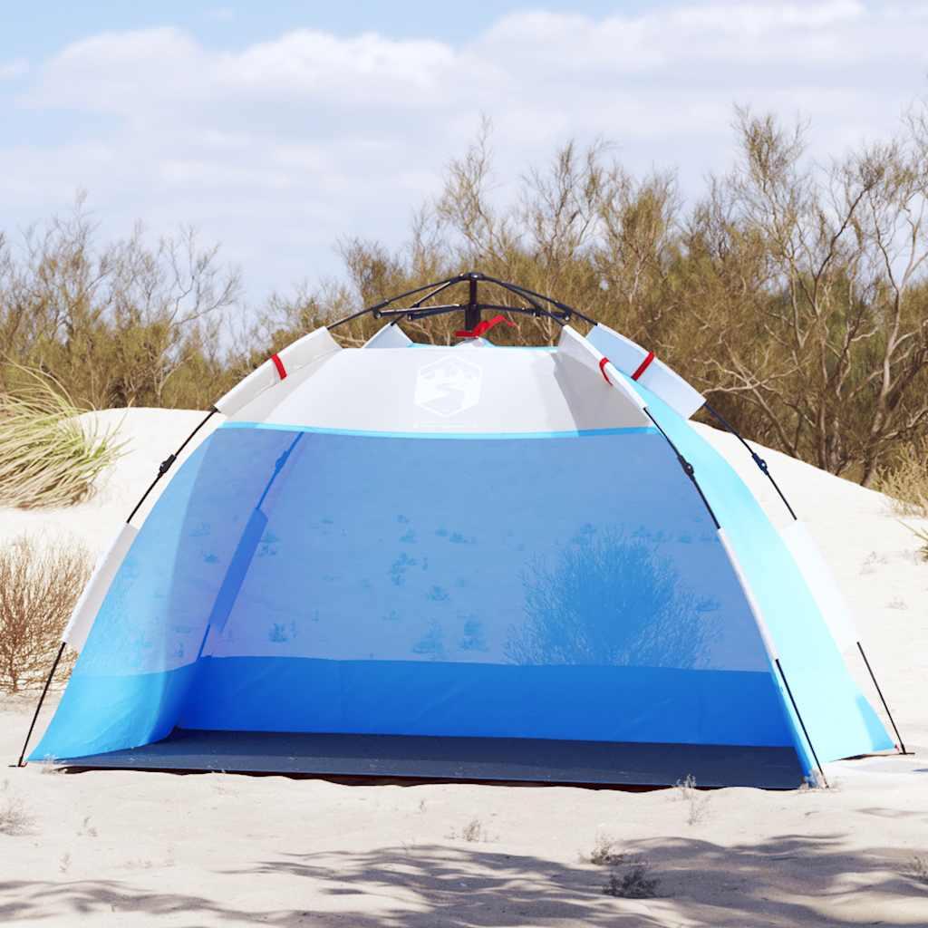 Namiot plażowy VidaXL dla 2 osób wodoodporny szybki montaż błękitny