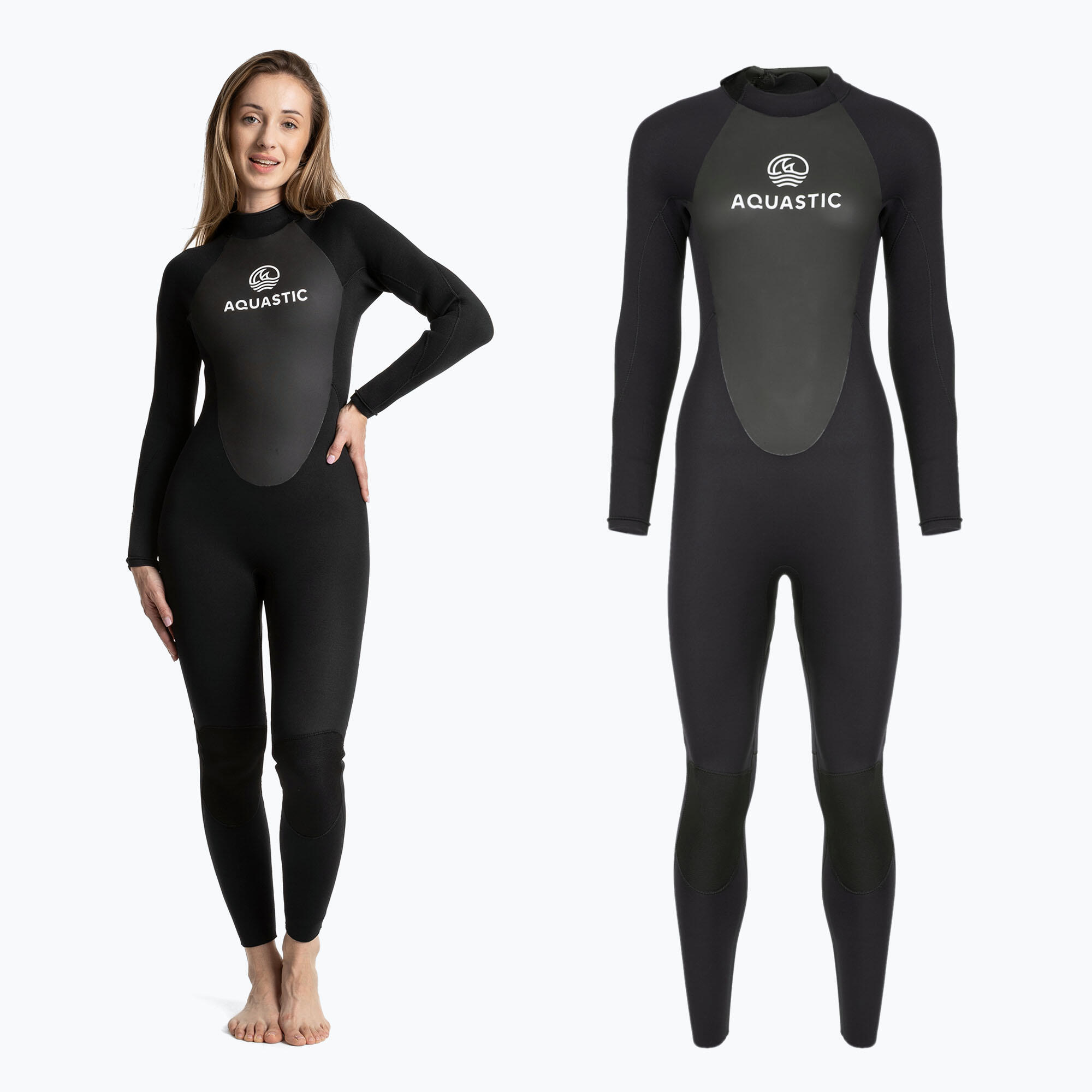 Pianka surfingowa damska AQUASTIC z neoprenu 4/3 mm WAVEY