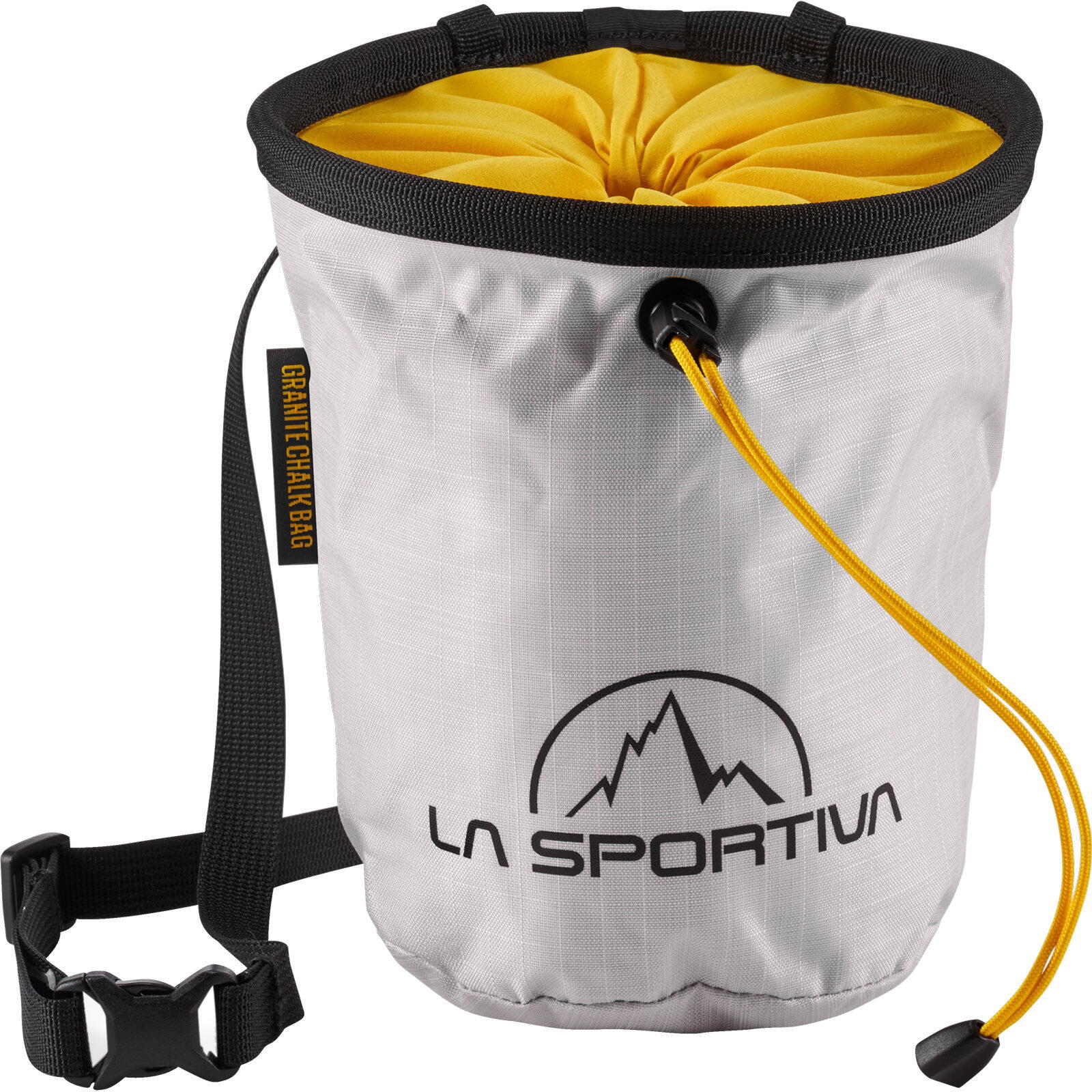 Woreczek na magnezję La Sportiva Granite Chalk Bag - chalk/black