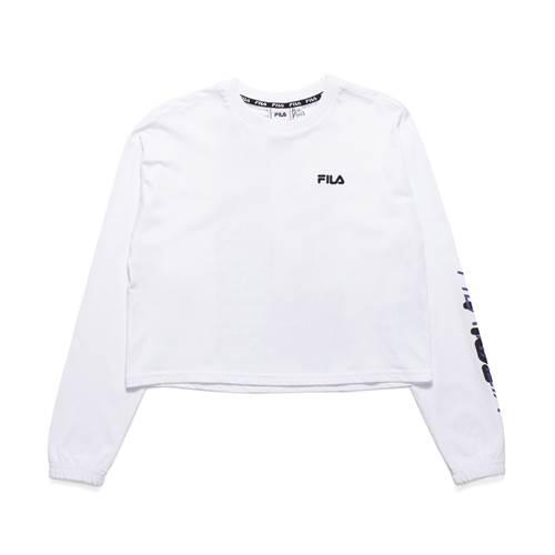 Bluza sportowa damska Fila Wmn Calandra Cropped LS Shirt