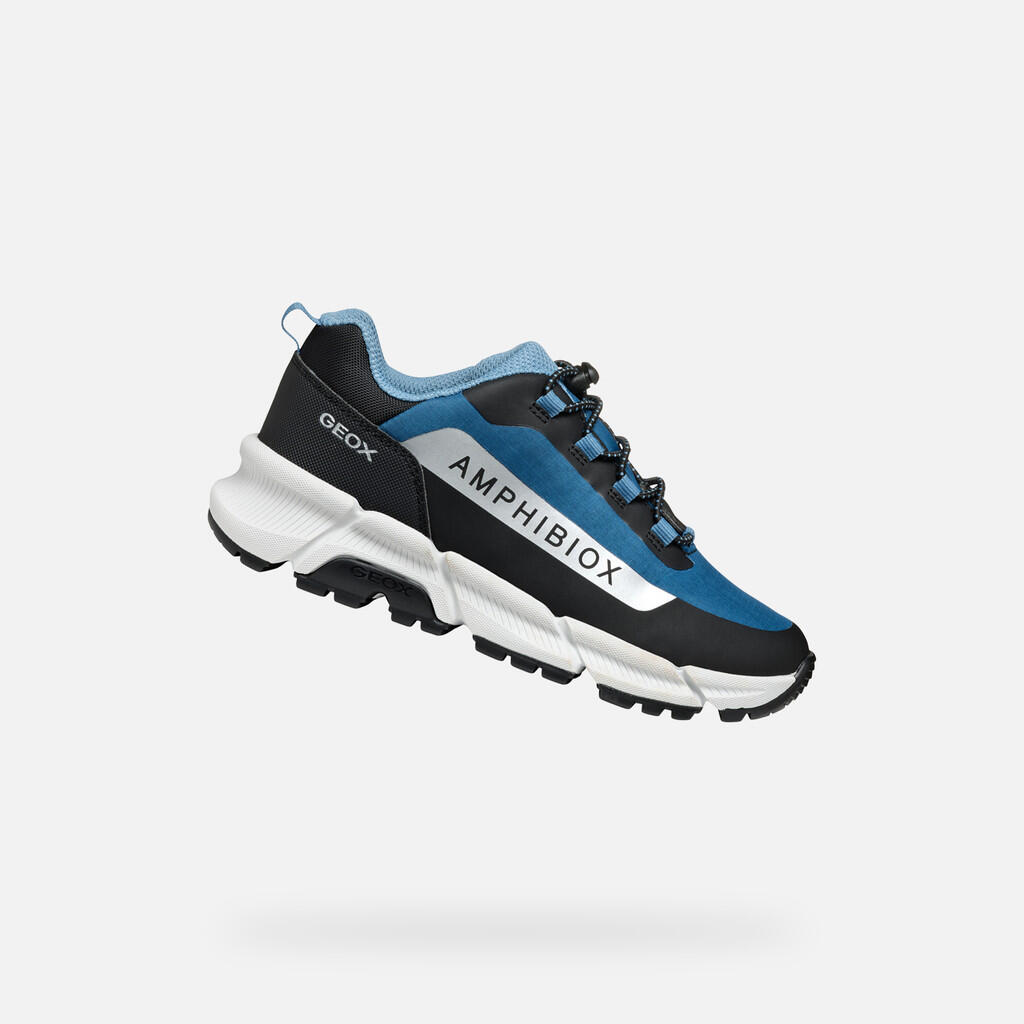 Buty GEOX J FLEXYPER PLUS BOY Niebieski