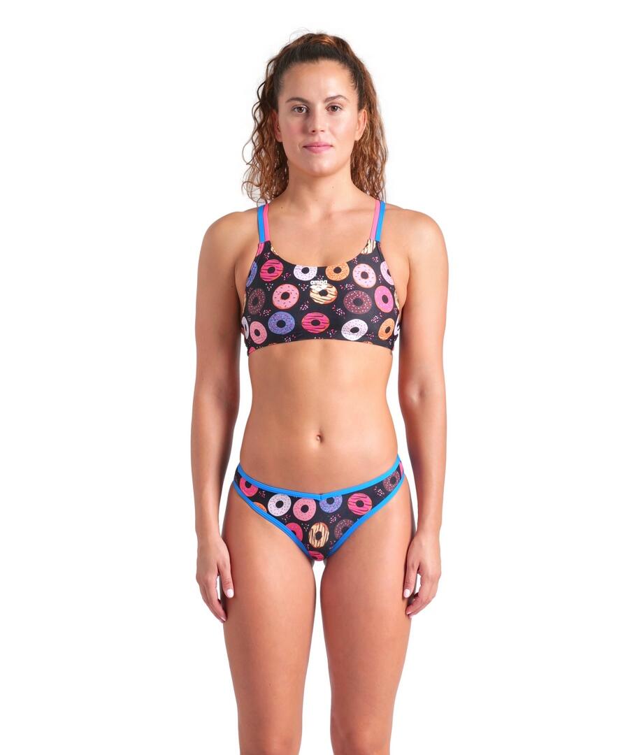 Strój Kąpielowy Damski Arena Donuts Bikini Bandeau