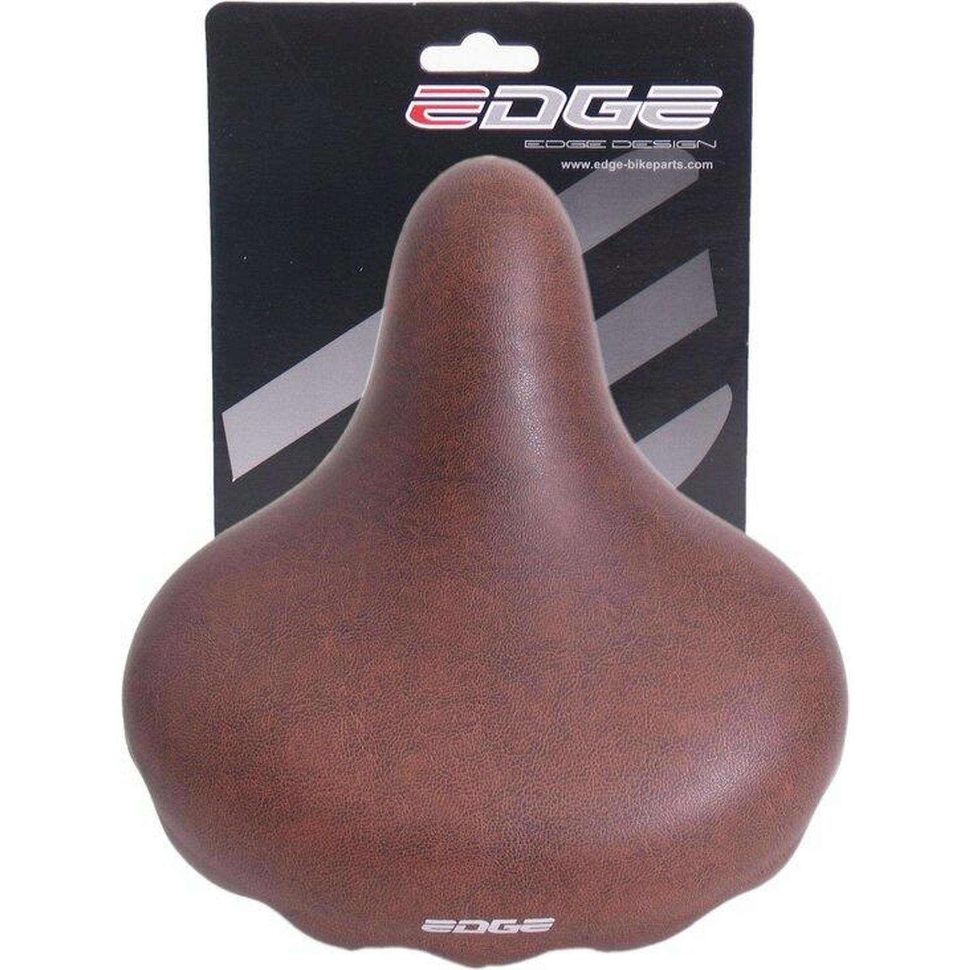 Siodełko Rowerowe Urban Xl - Matowy Ciemny Brąz