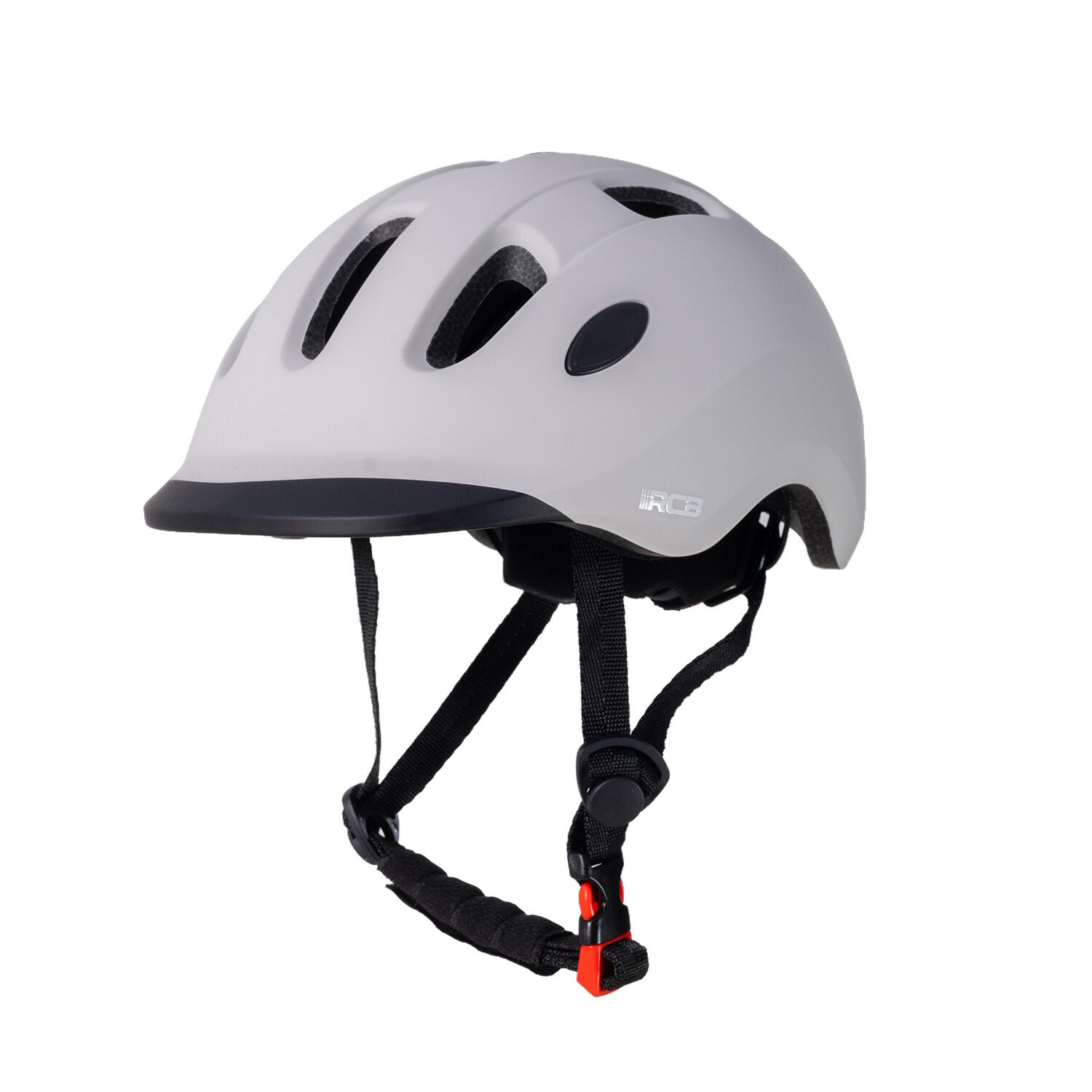 Kask sportowy JC-022 dla nastolatków (8–16 lat) – lekki i bezpieczny, szary