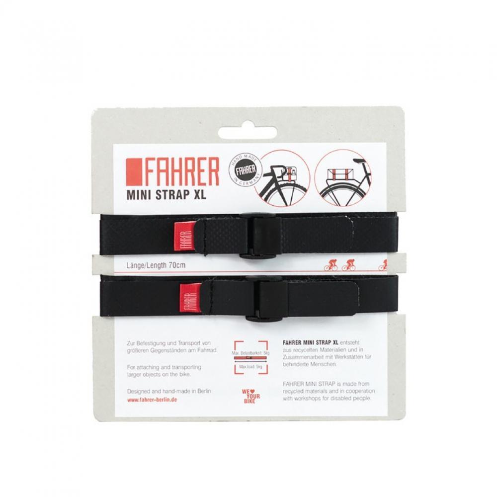 Fahrer Cargo Mini Strap XL 70x2 cm czarny (2 szt.)