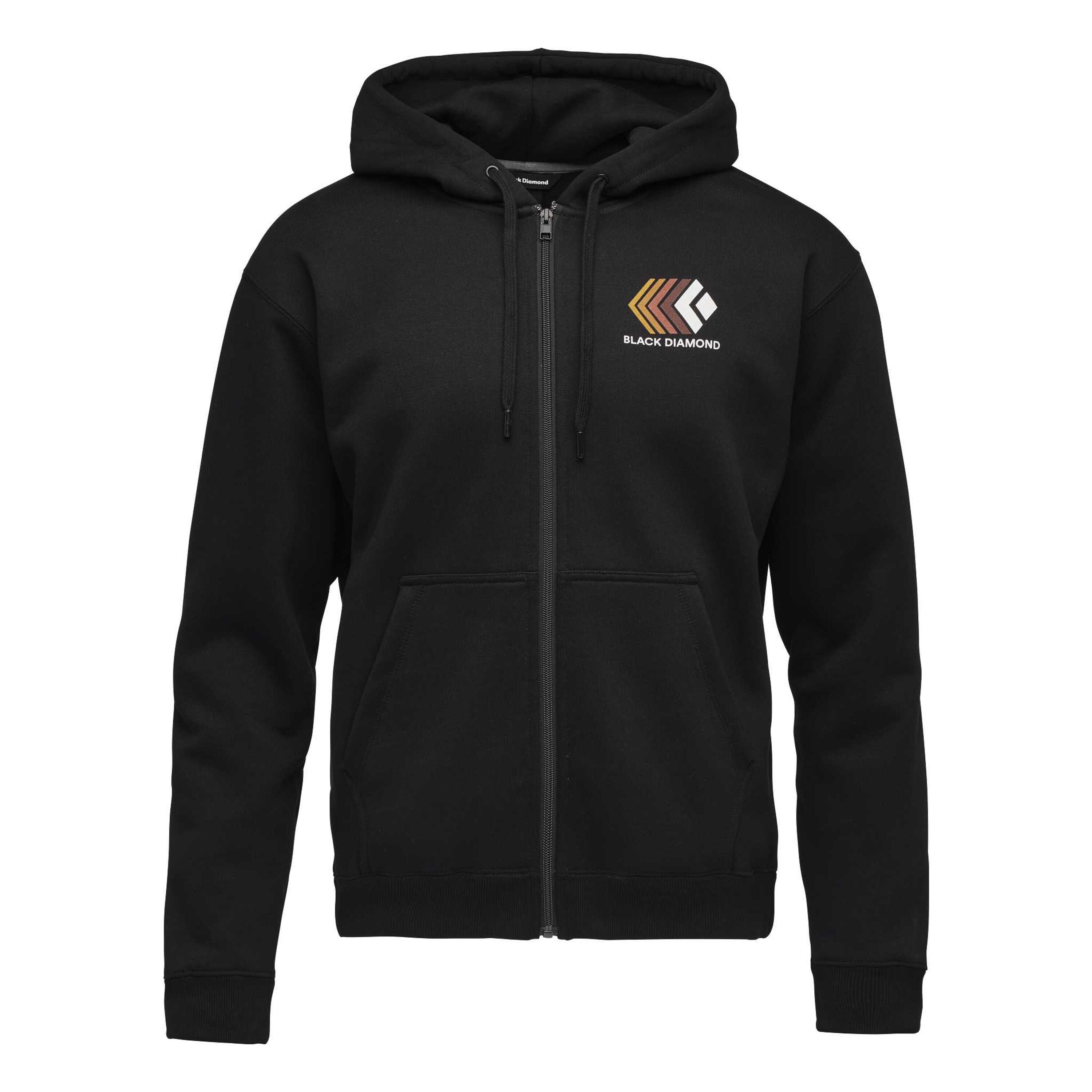 Bluza z kapturem z pełnym zamkiem błyskawicznym Black Diamond Faded