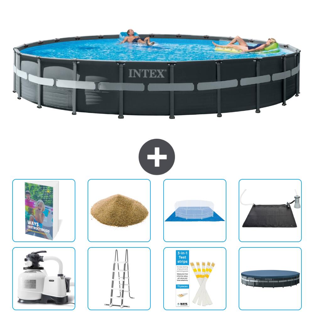 INTEX Basen Ultra XTR Okrągły - 732x132 cm - 9-częściowy S591