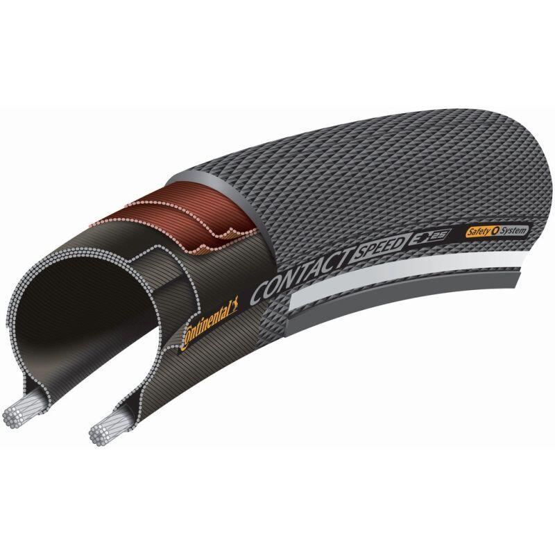 Sztywna opona kontaktowa z powłoką odblaskową Continental 28-622 speed skin
