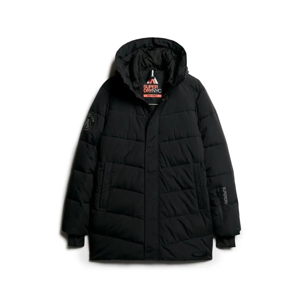 Kurtka puchowa w romby Superdry City