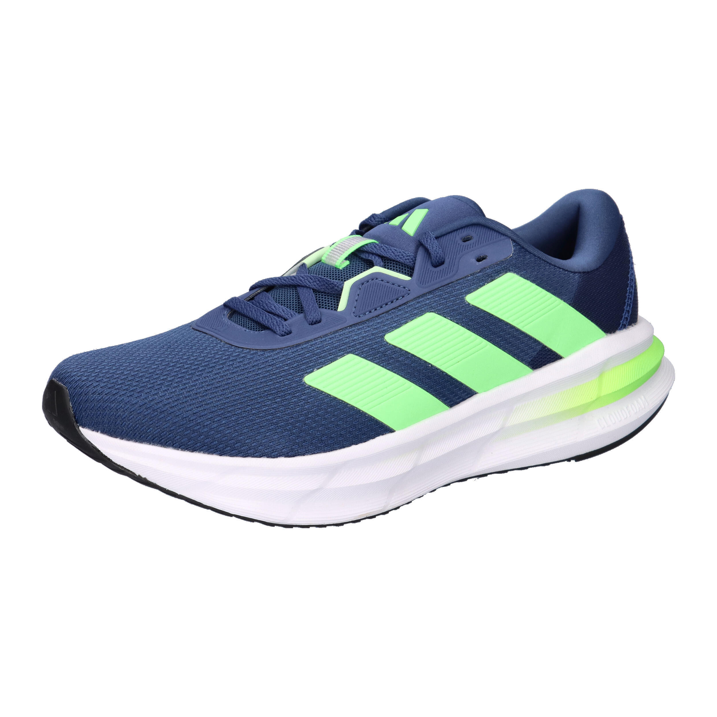 ADIDAS GALAXY 7 M niebiesko-zielone buty do biegania.