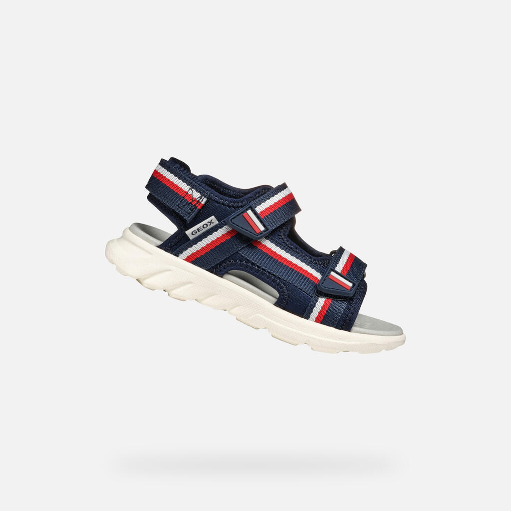 Sandały GEOX J SANDAL AIRADYUM BO Niebieski