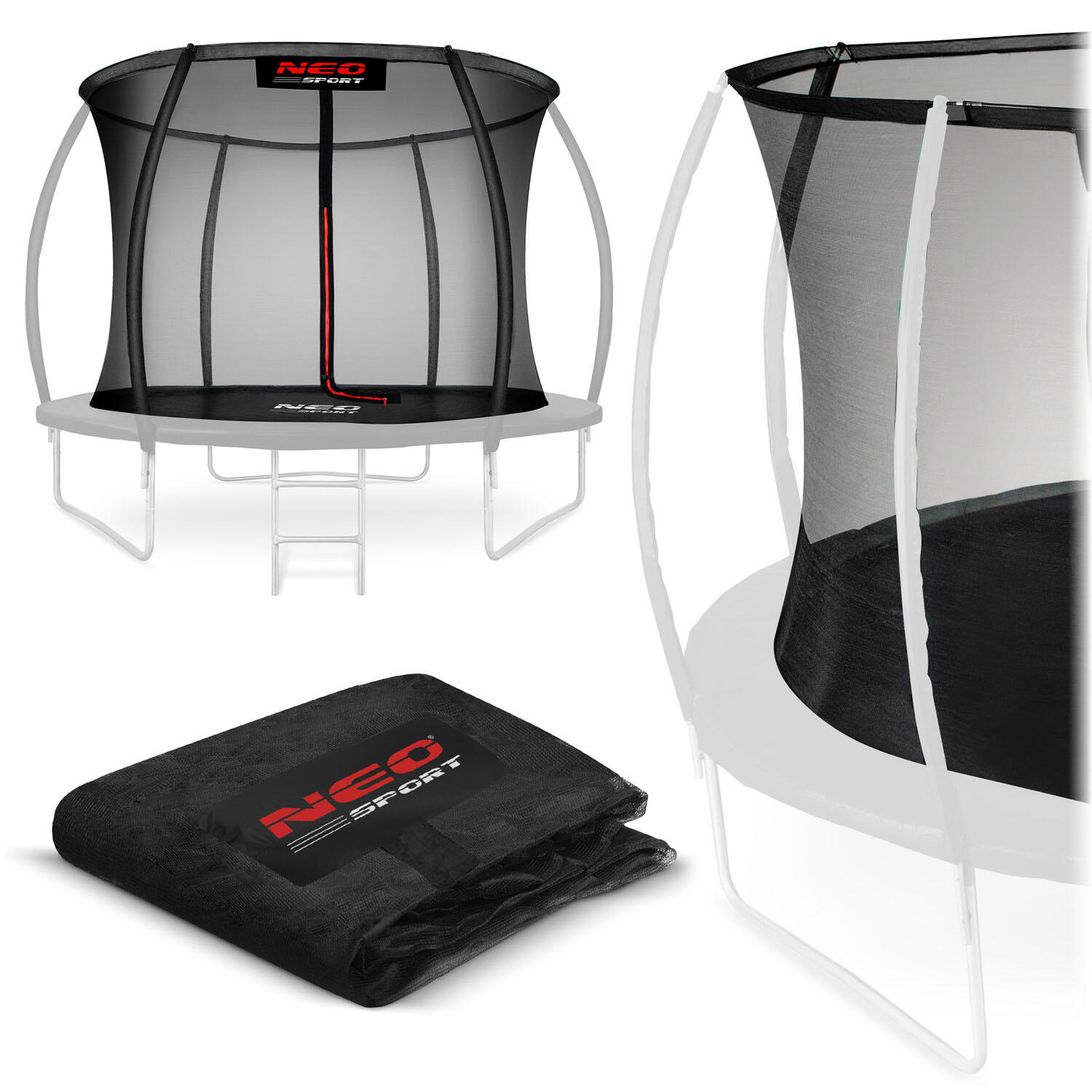 Siatka wewnętrzna do trampolin Neo-sport 252 cm 8 ft