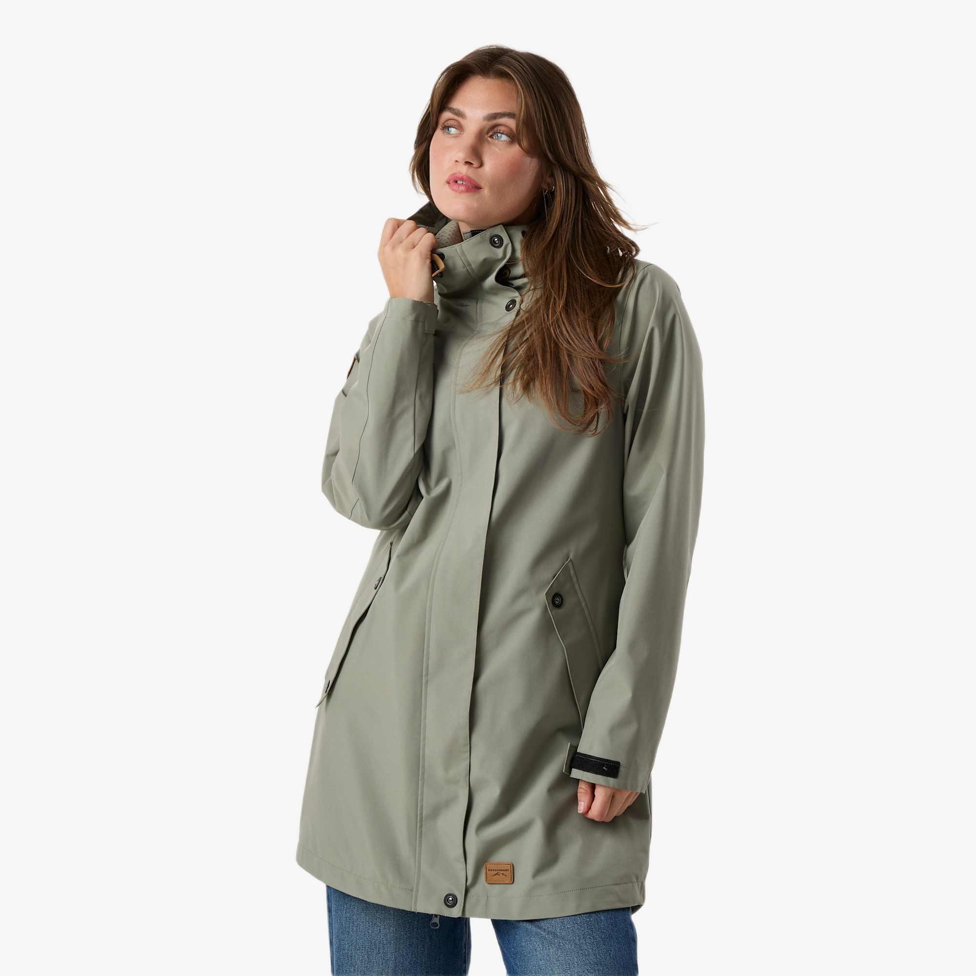 Płaszcz wiatroszczelny damski Swedemount Sarek Coat 2.0