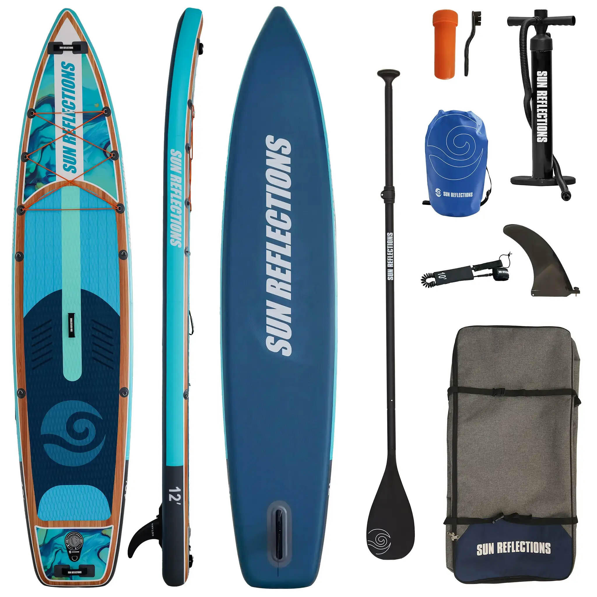 Deska Sup Pompowana Sun Reflections XL 12'0