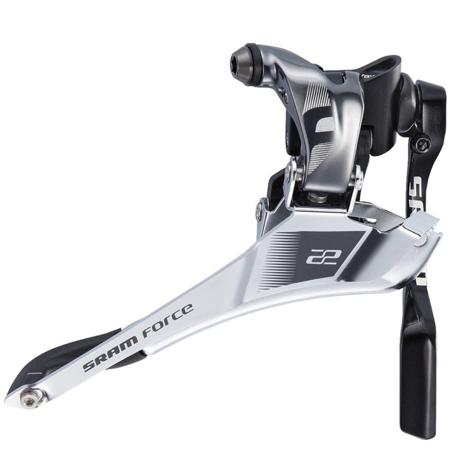Szosowa przerzutka przednia Sram Force22 Braze-On Yaw/Chain Spotter