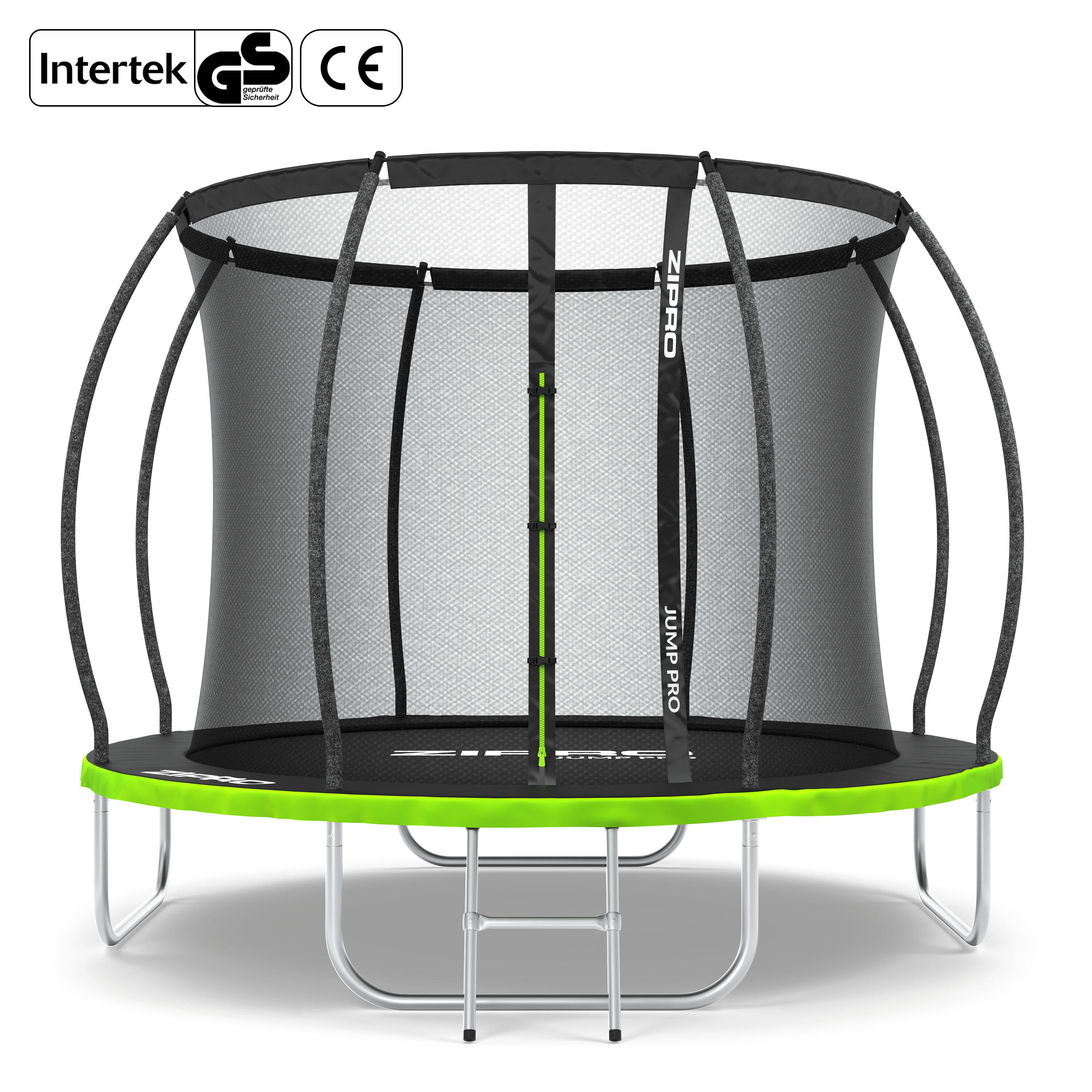 Trampolina ogrodowa Jump Pro Premium dla dzieci z siatką wewnętrzną 8FT 252cm