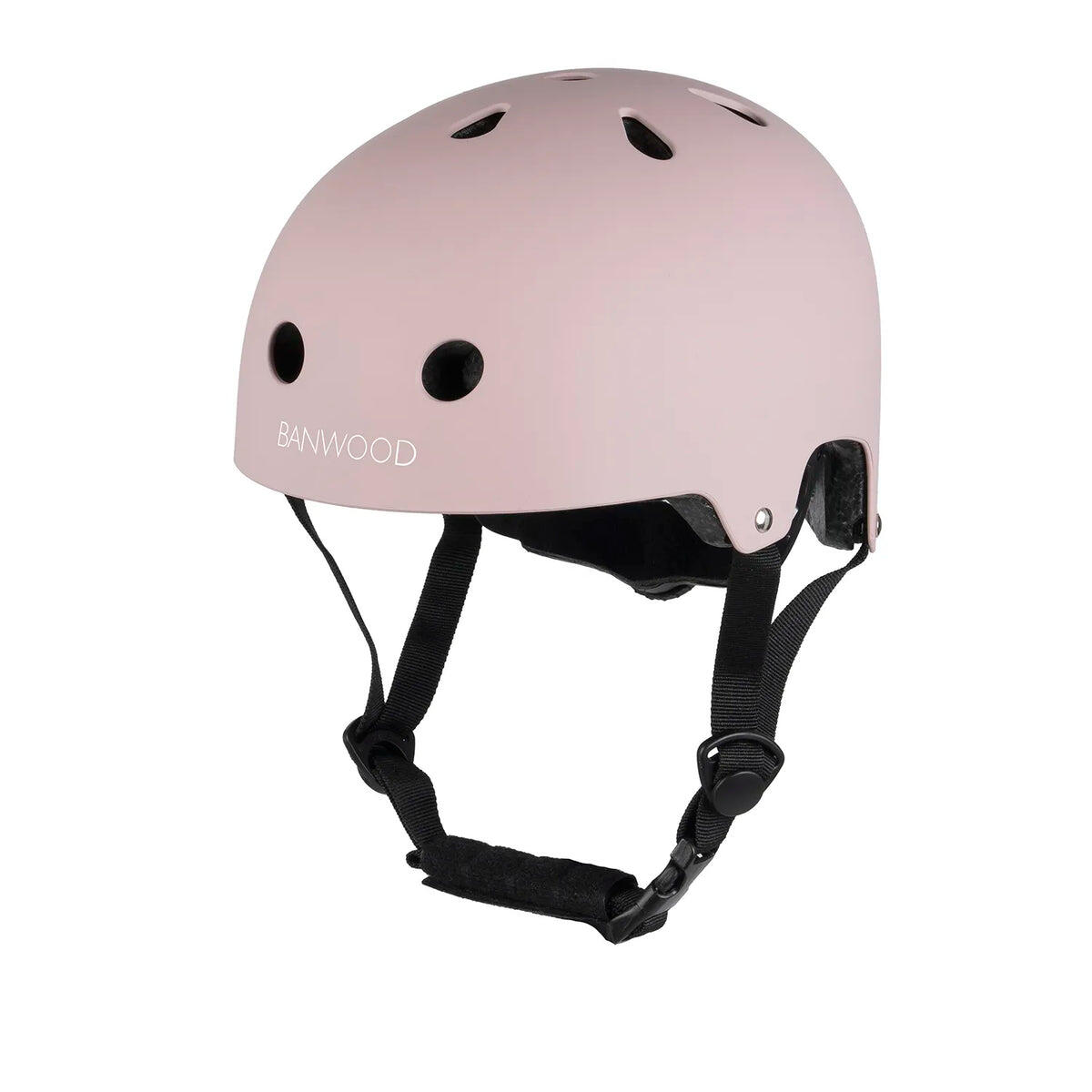 Kask dziecięcy Banwood Classic - matowy róż