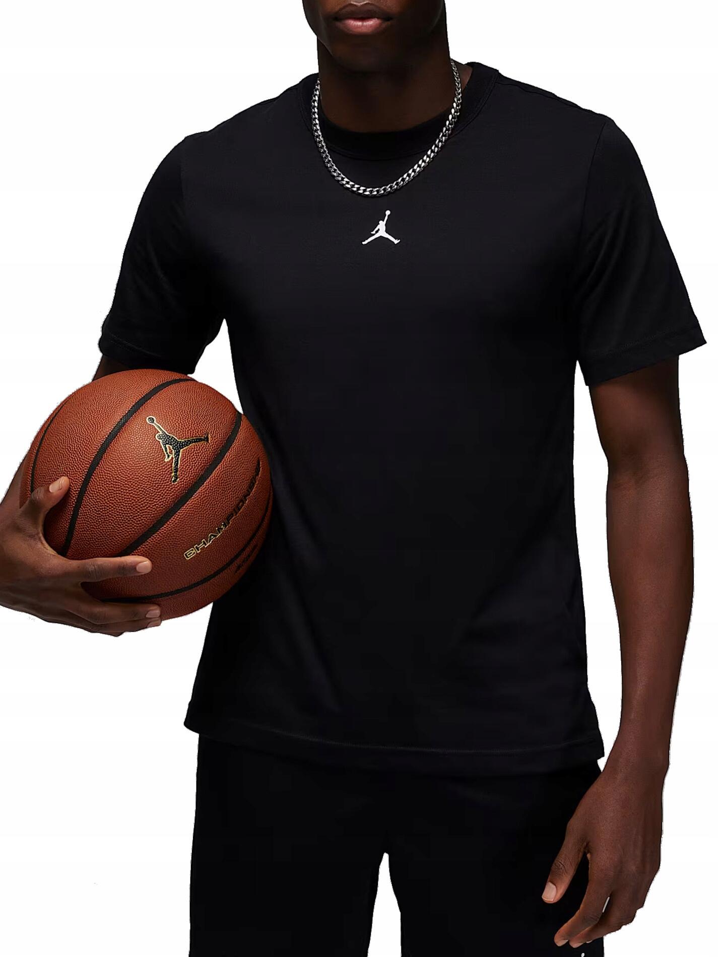 KOSZULKA męska NIKE JORDAN JUMPMAN FN5829-010 sportowa małe logo czarna XL