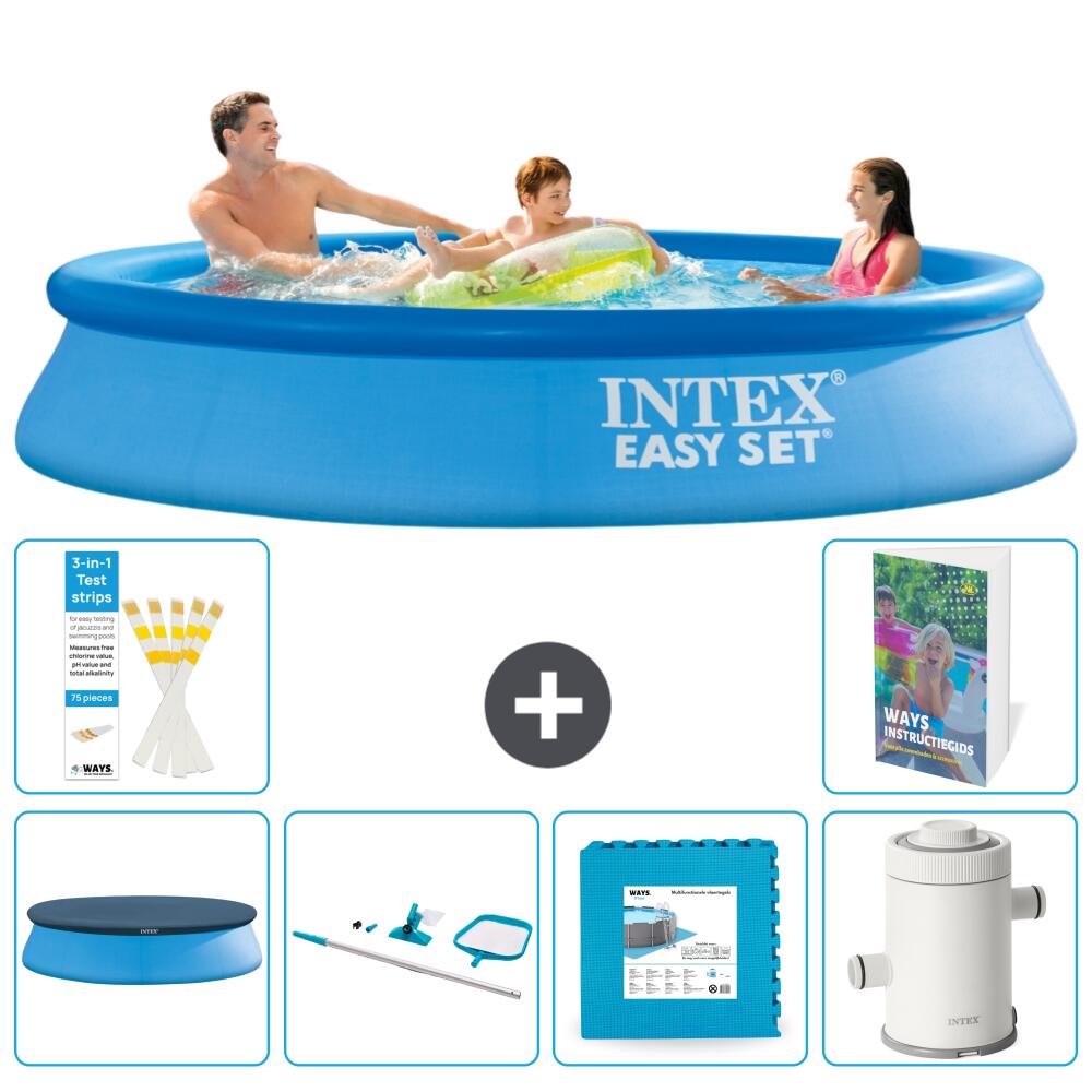INTEX Basen Easy Set Okrągły - 305x61 cm - 7-częściowy S17