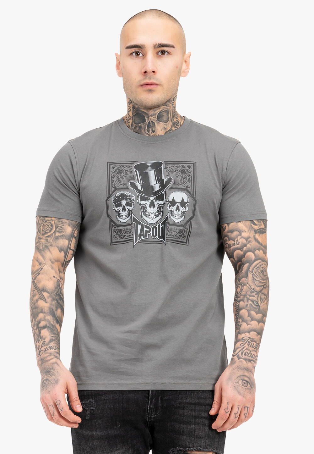 T-shirt regularny Tapout Skull