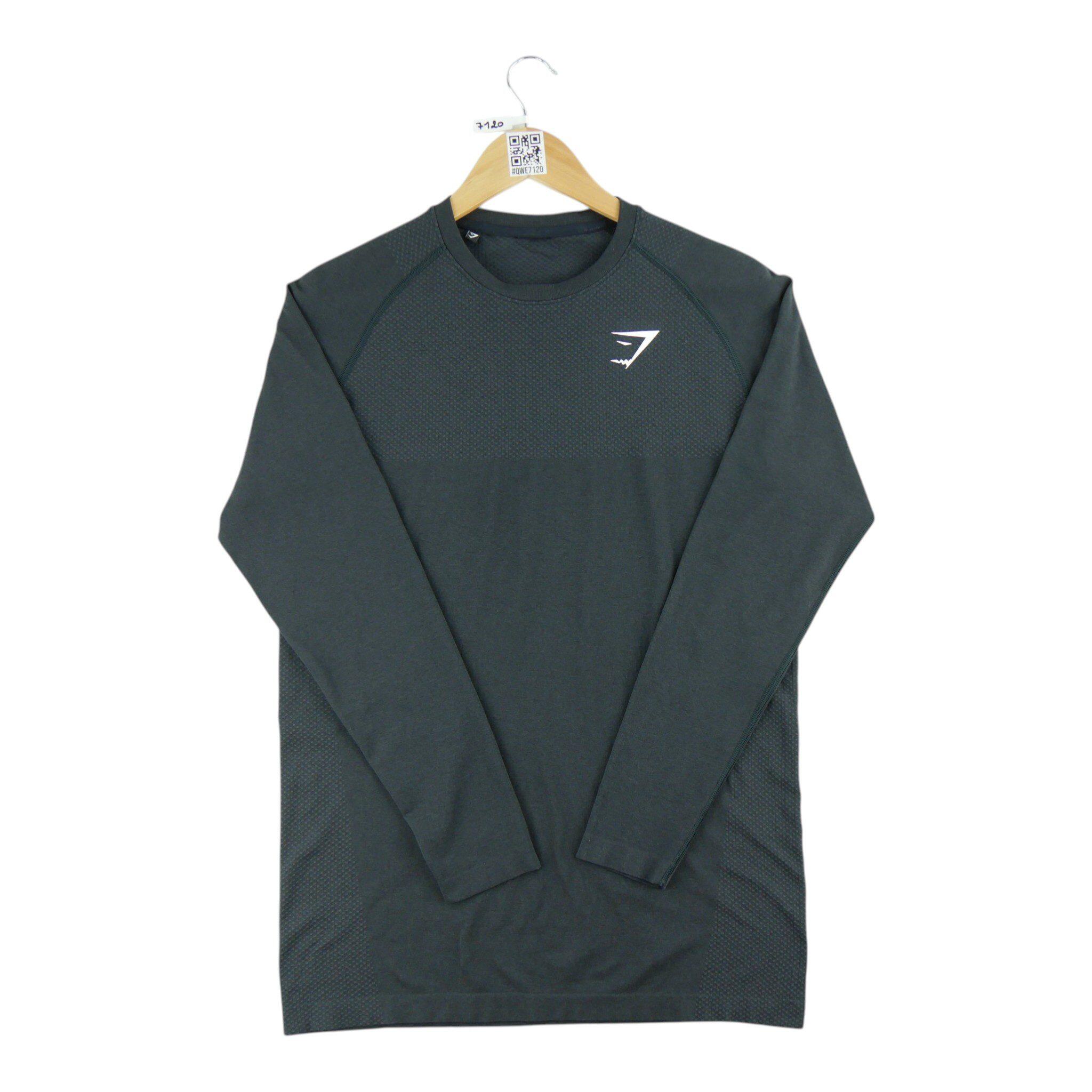 Second life - T-shirt męski Gymshark na siłownię czarny - Jak nowy