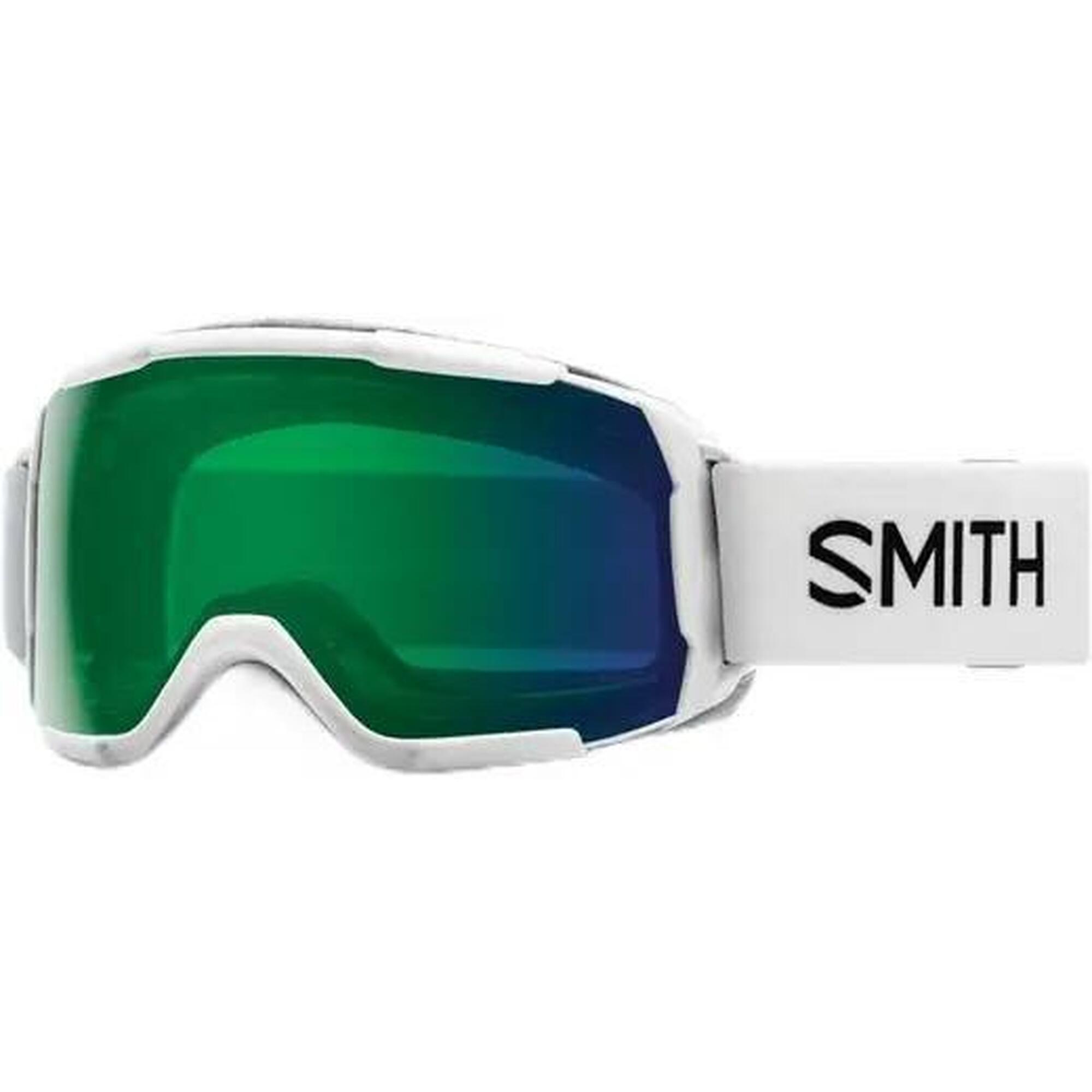 Sporty zimowe Gogle Smith Grom Junior White Gogle narciarskie - Everyday Green