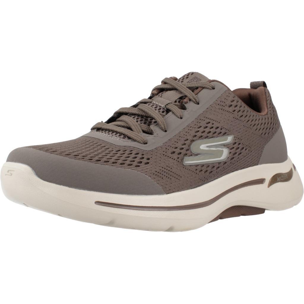 Buty SKECHERS GO WALK ARCH FIT-IDYLLIC Brązowy
