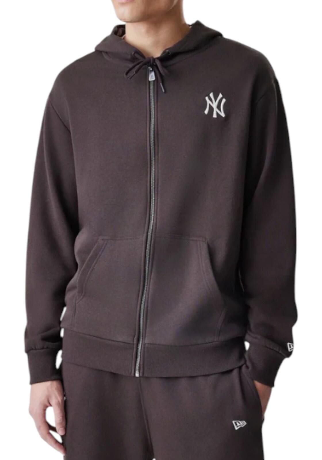 Kapucha z pełnym zamkiem błyskawicznym New York Yankees MLB Midi LE SPG BB BRS