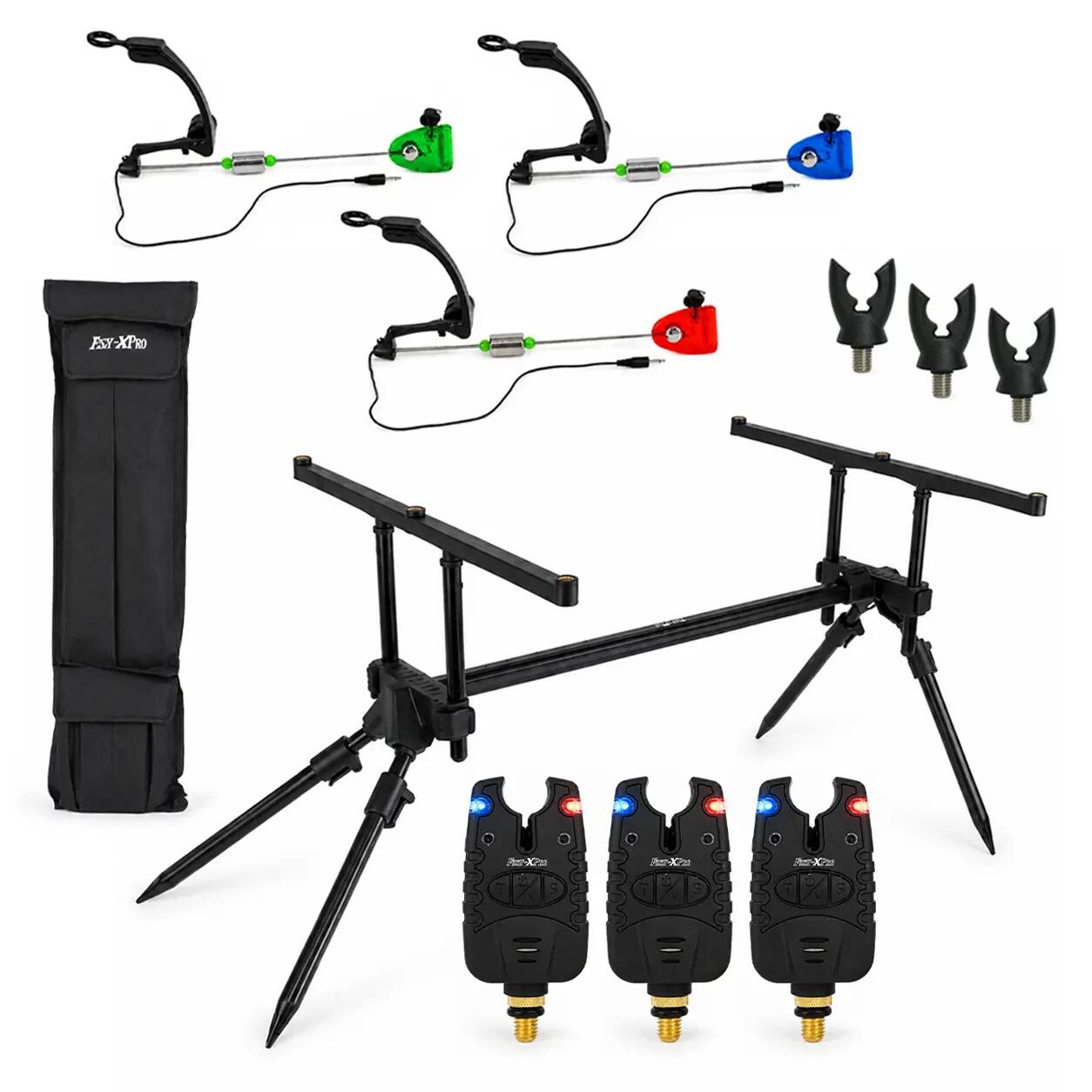Fish-Xpro Deluxe Rod Pod - Na 3 Wędki