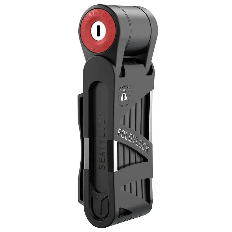 Złożony zamek zabezpieczający z kluczykiem mini Seatylock