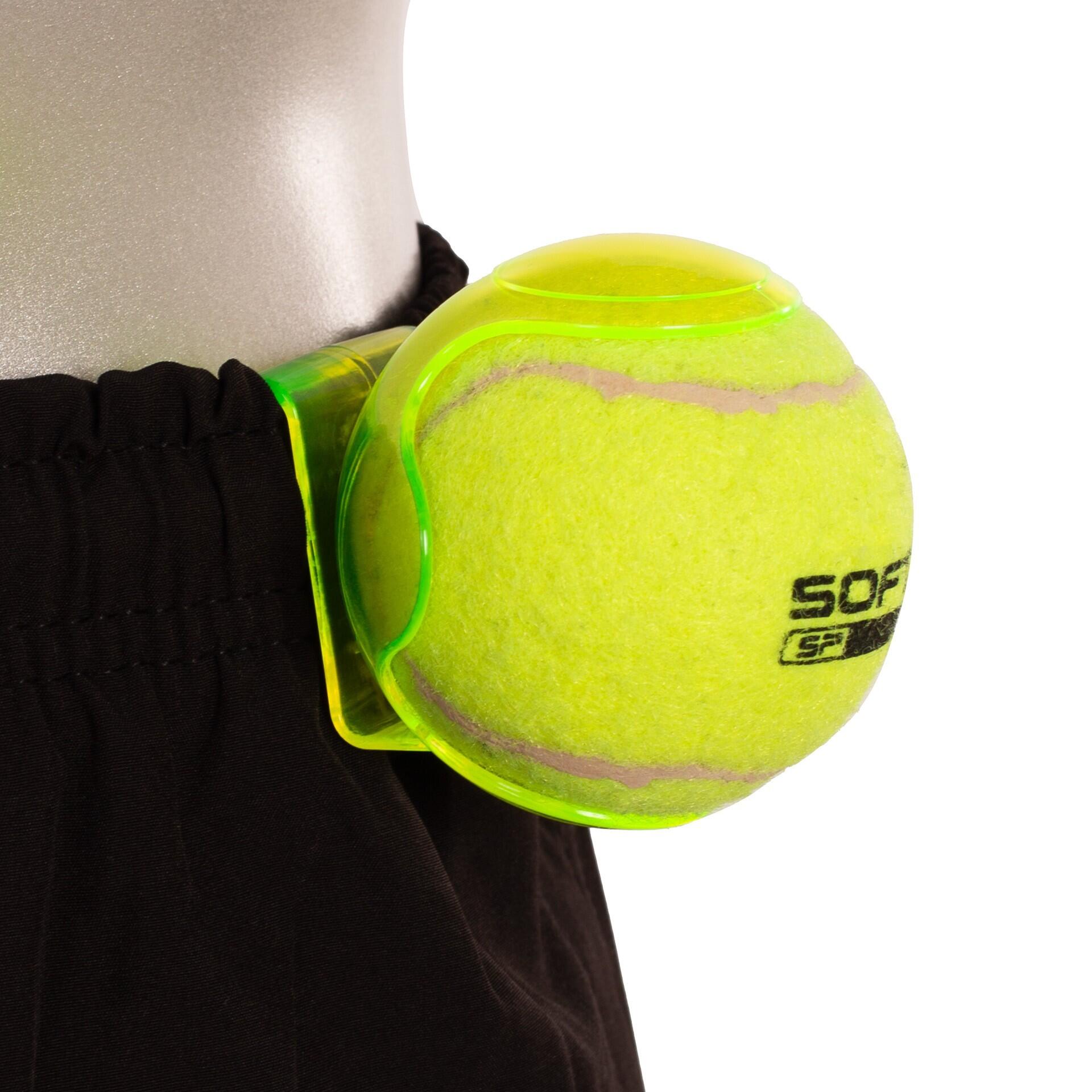 Klips na piłkę tenisową i padelową 2514, ABS, wielokolorowy