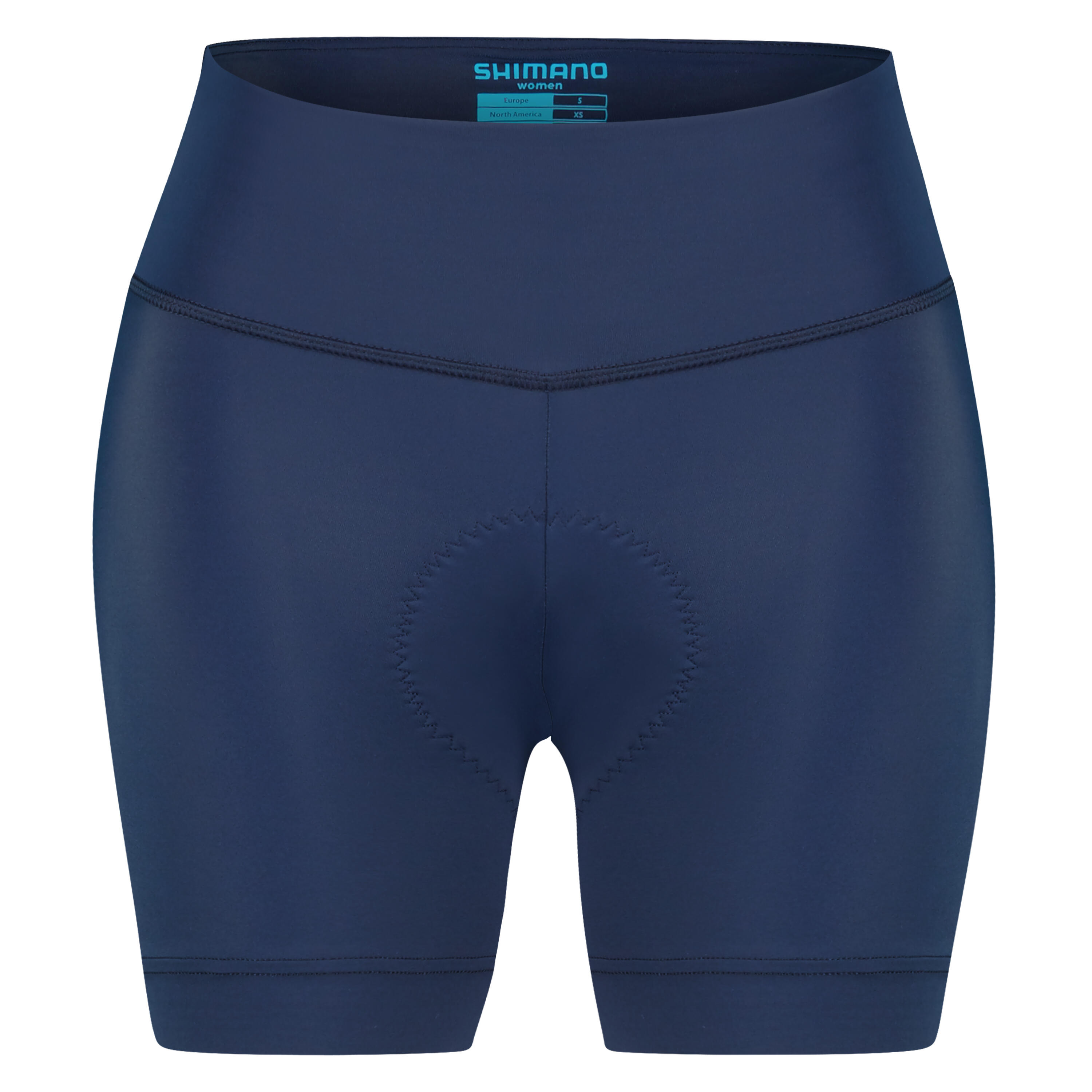 Damskie spodenki rowerowe PRIMO CORTO, niebieskie
