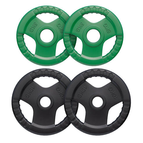 Zestaw obciążeń do treningu Gorilla Sports 4 sztuki 30kg