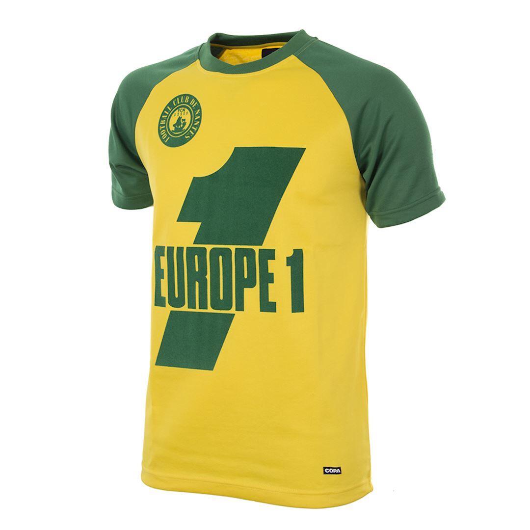 Koszulka retro piłkarska dla dorosłych - FC Nantes 1978-79 - Żółta