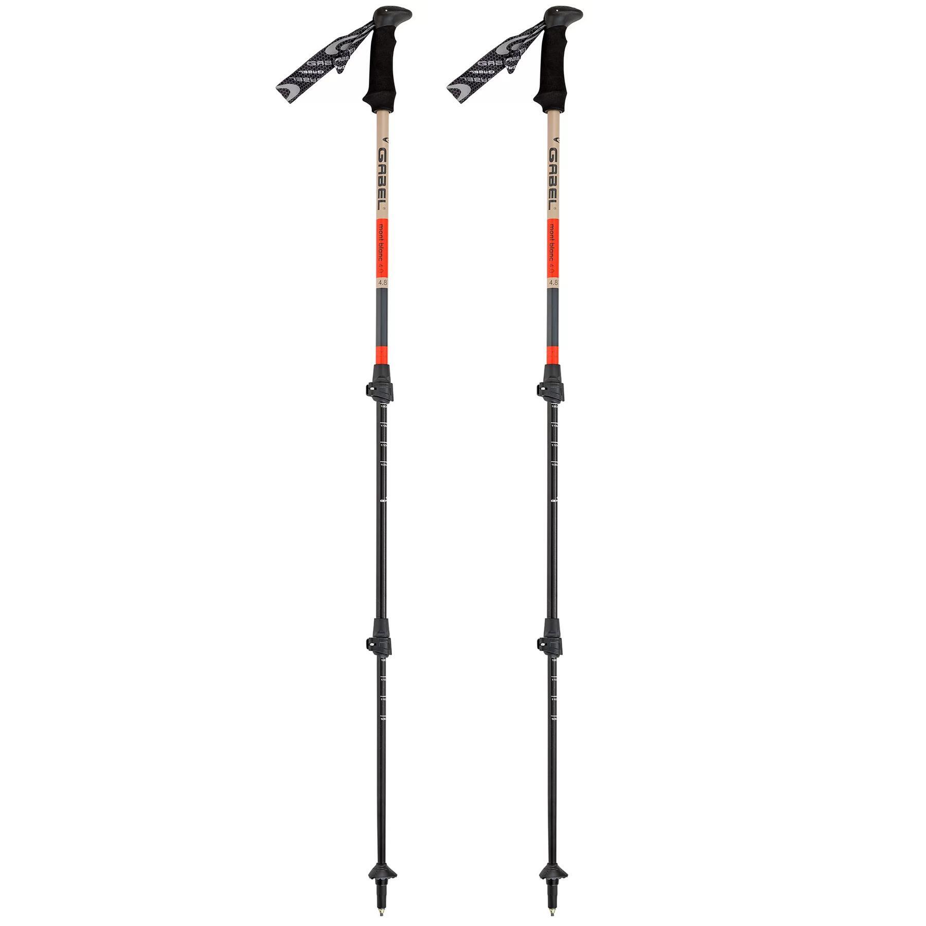Kije trekkingowe Gabel Mont Blanc 4.0 - red