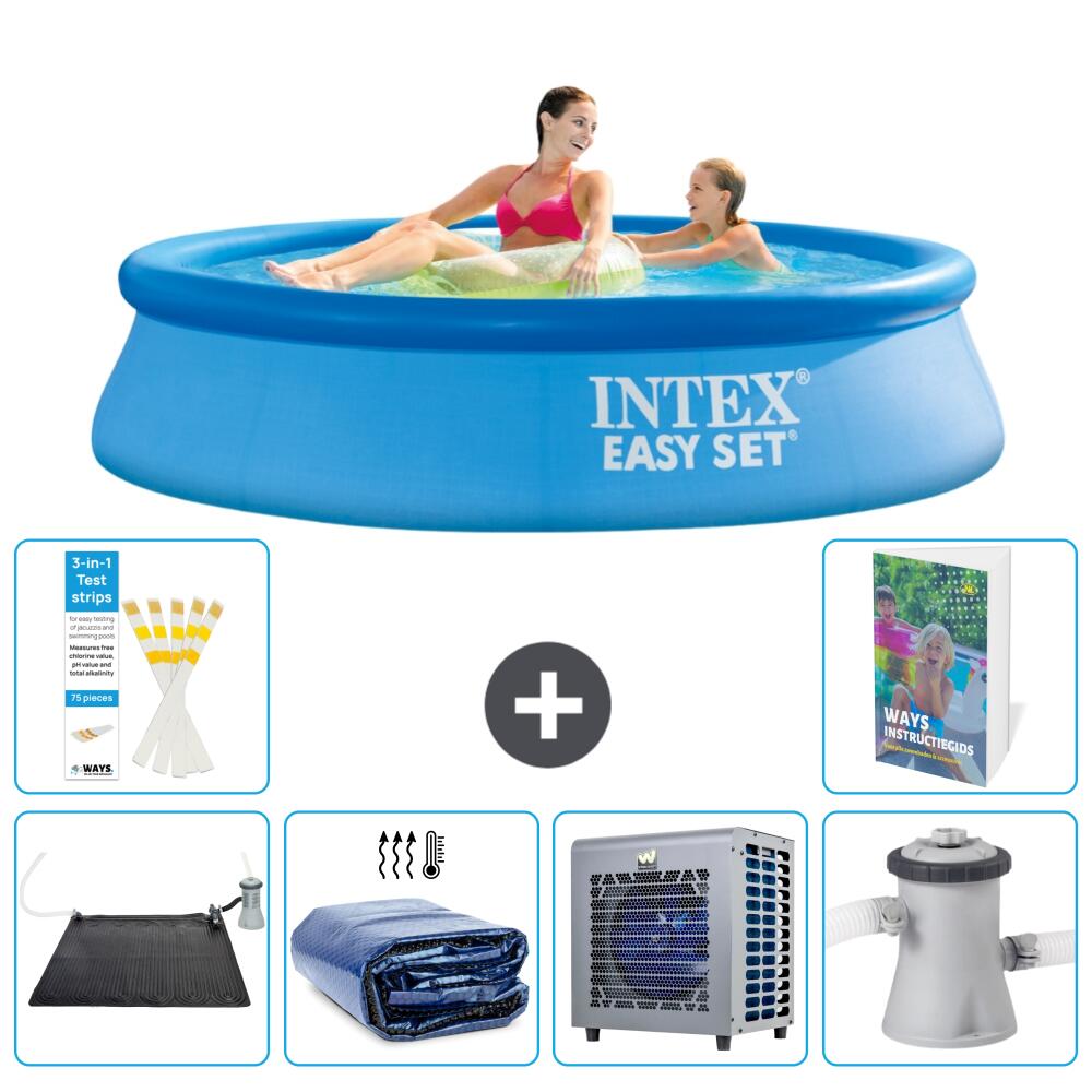 INTEX Basen Easy Set Okrągły - 244x61 cm - 7-częściowy S42