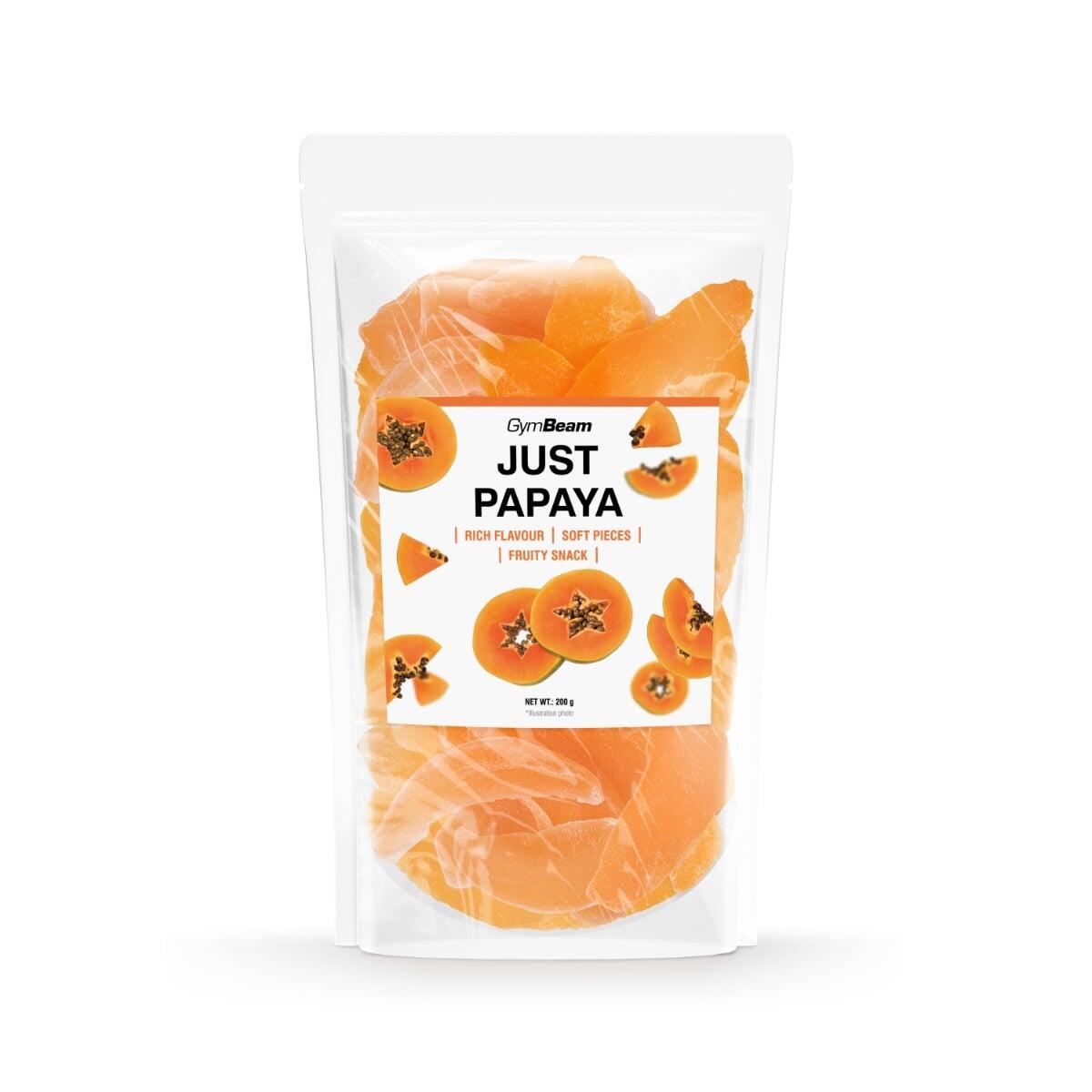 Suszona papaja Just Papaya kawałki 200 g