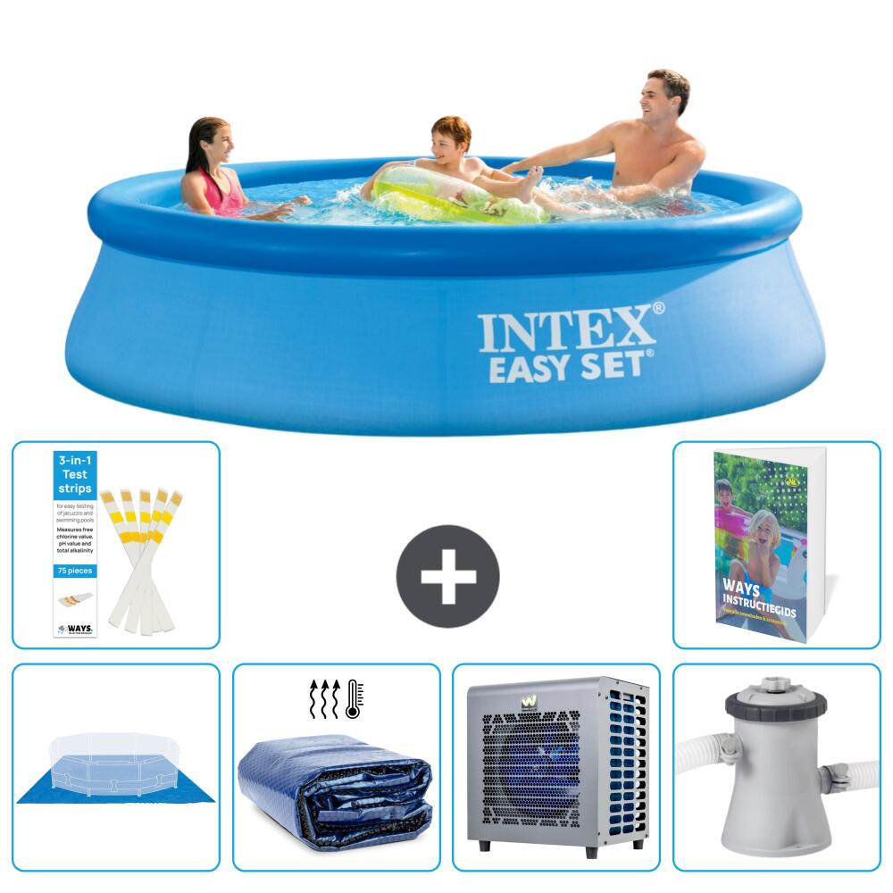 INTEX Basen Easy Set Okrągły - 305x76 cm - 7-częściowy S124