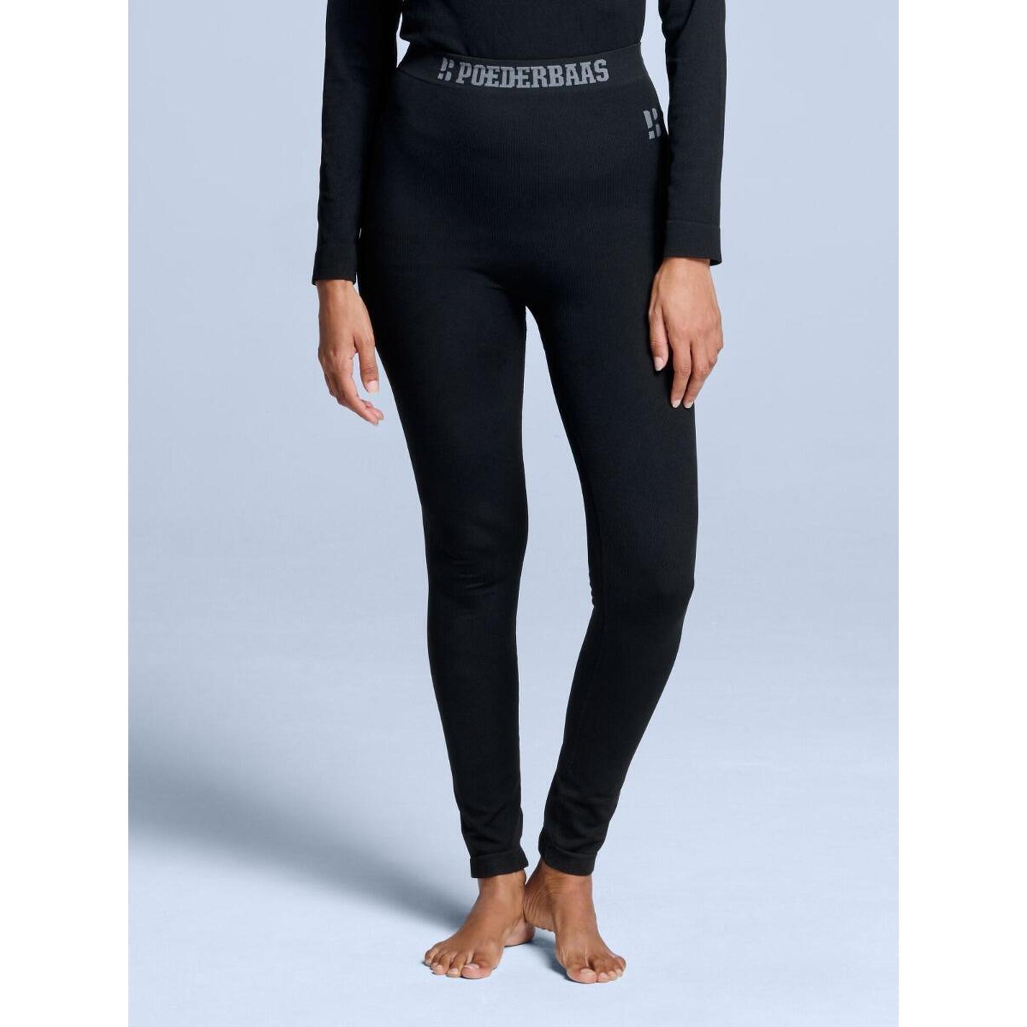 Legginsy termiczne - Damskie - Czarne