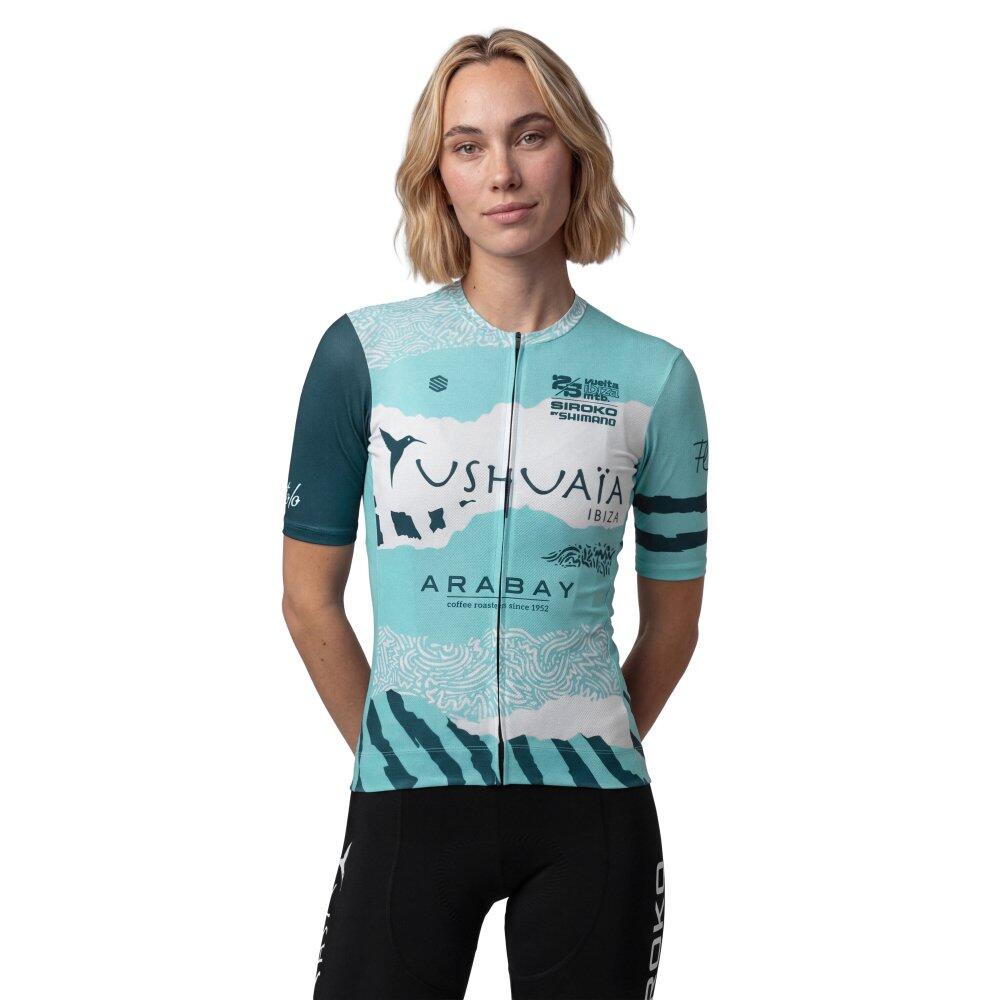 Damska koszulka kolarska z krótkim rękawem Vuelta a Ibiza MTB x Siroko Kolarst