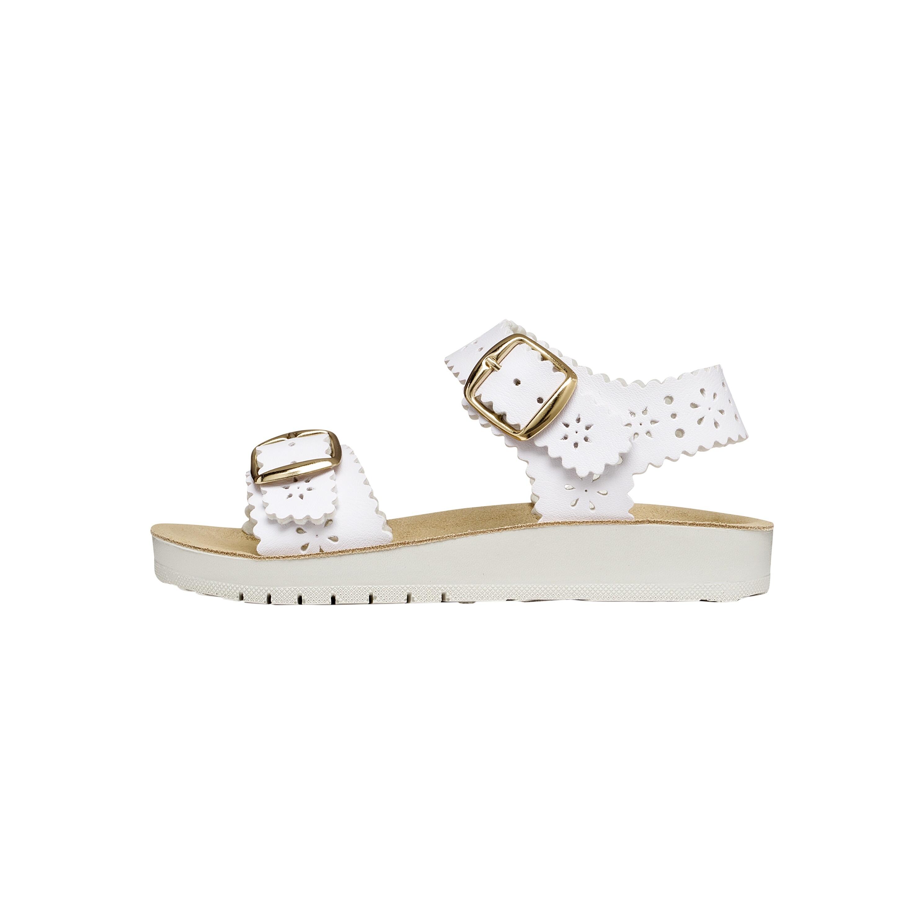 Sandały GEOX J SANDAL COSTAREI Biały