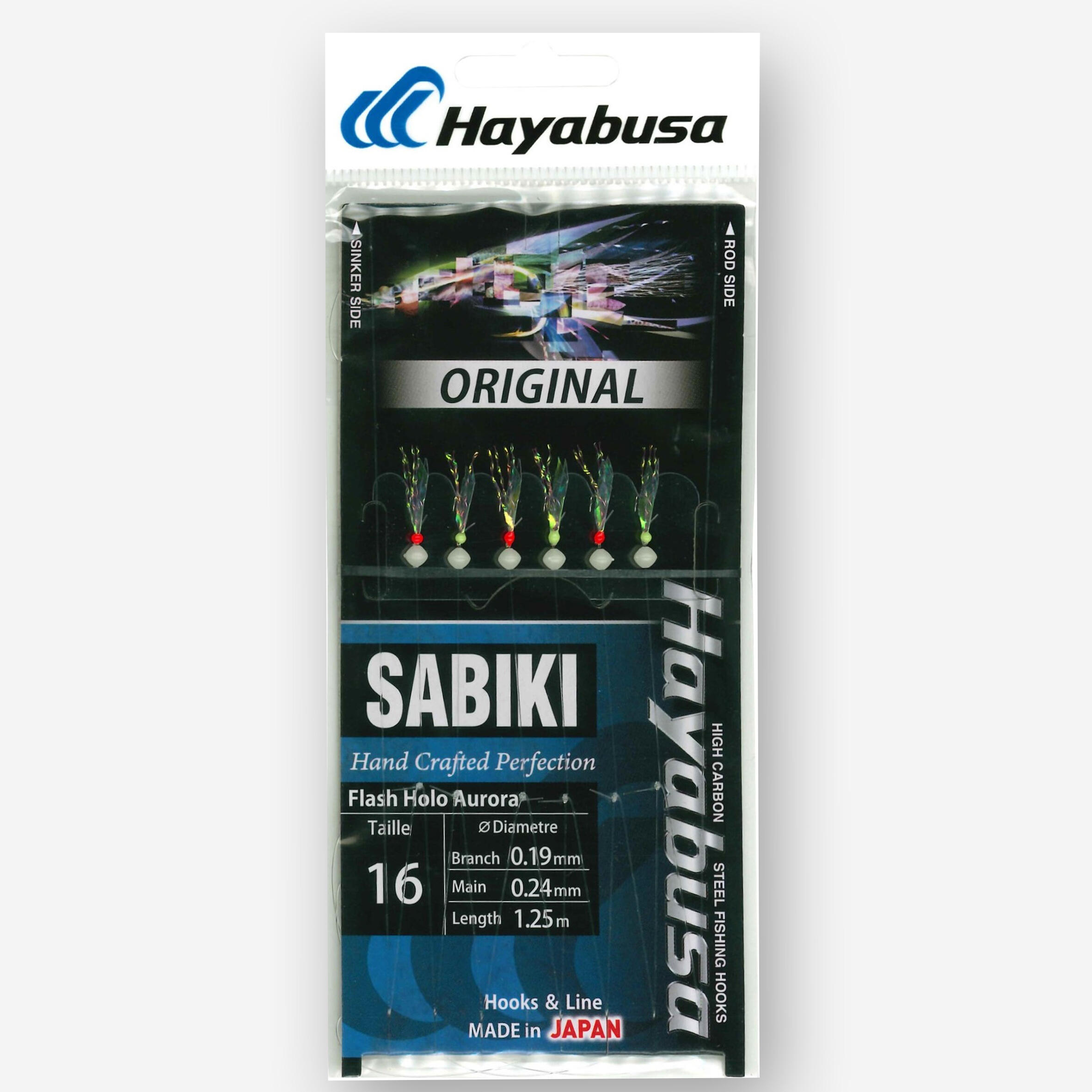 Przywieszka morska Hayabusa Sabiki Flash Holo Aurora nr 16