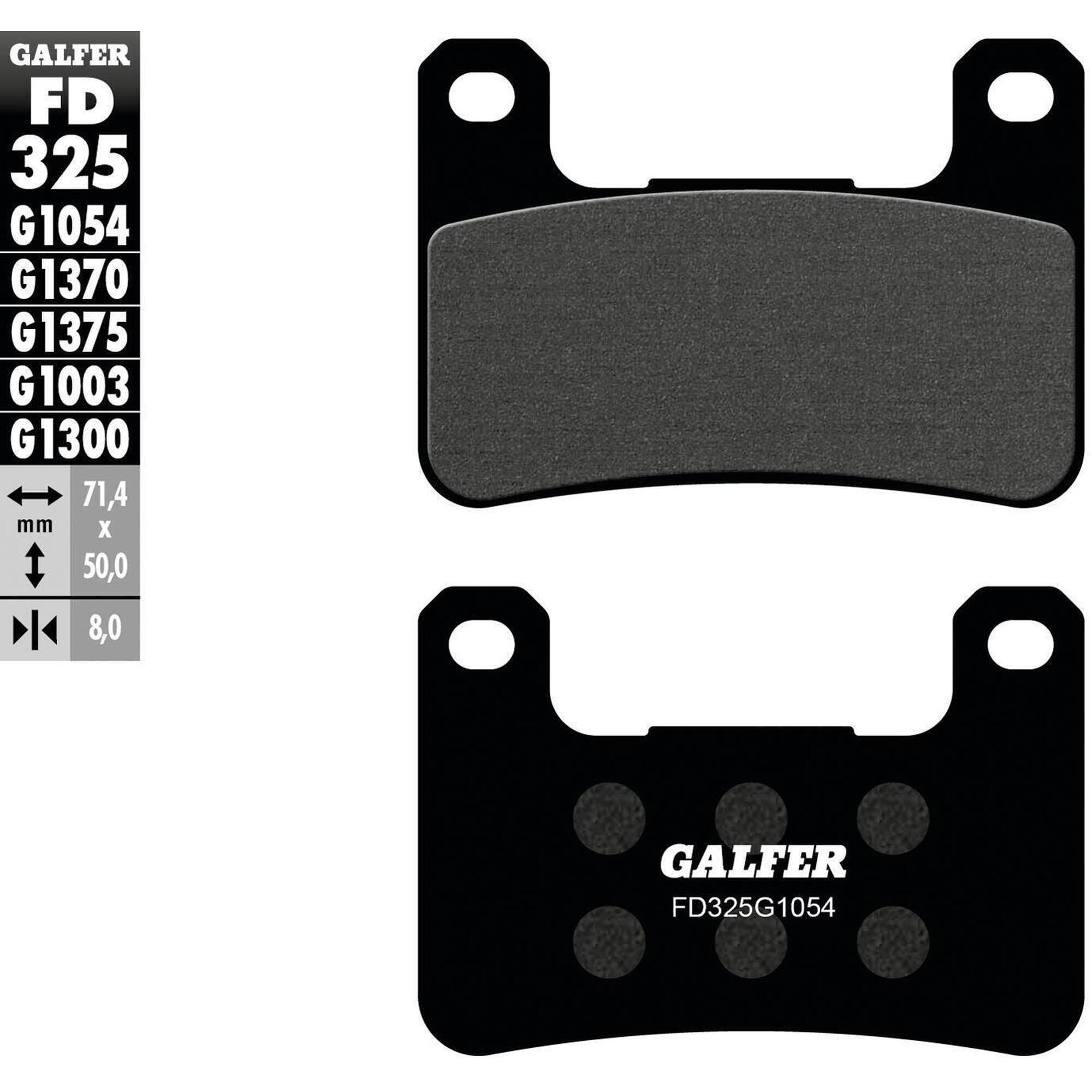 GALFER FD325 klocki hamulcowe organiczne