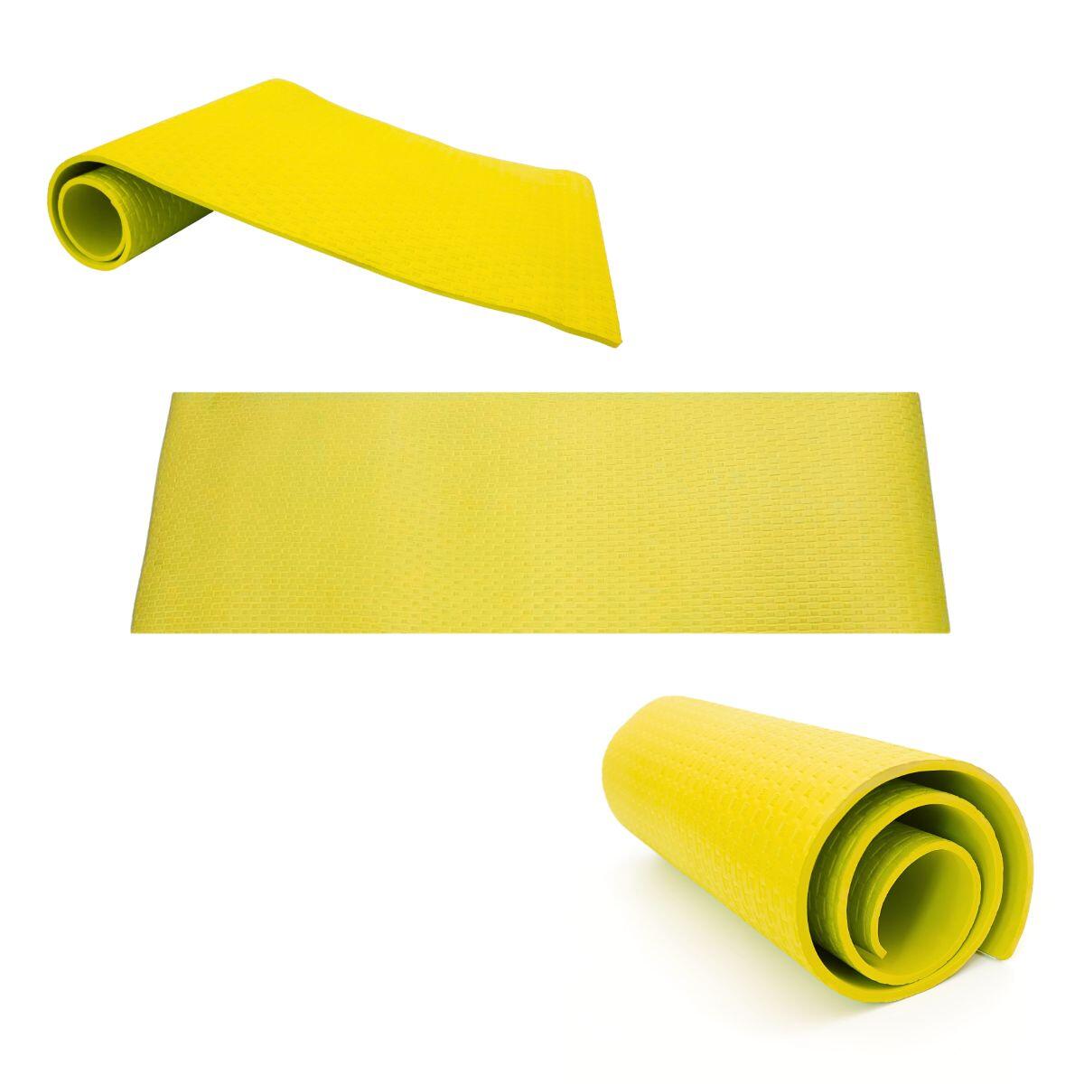 Fitness Joga Mata do Ćwiczeń Fitnessowa 173x61x0,7 cm X-star Żółty