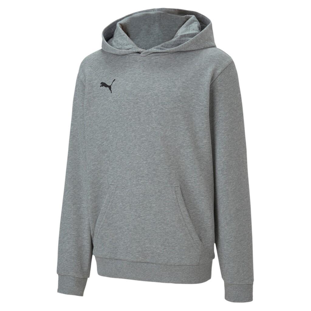 Bluza dla dzieci Puma teamGOAL 23 Casuals Hoody Jr Medi szara