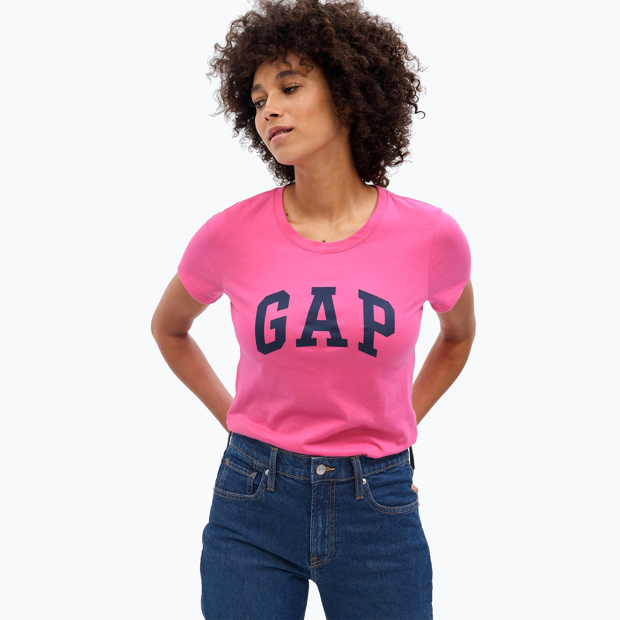 Koszulka damska GAP V-Gap SS Classic Tee