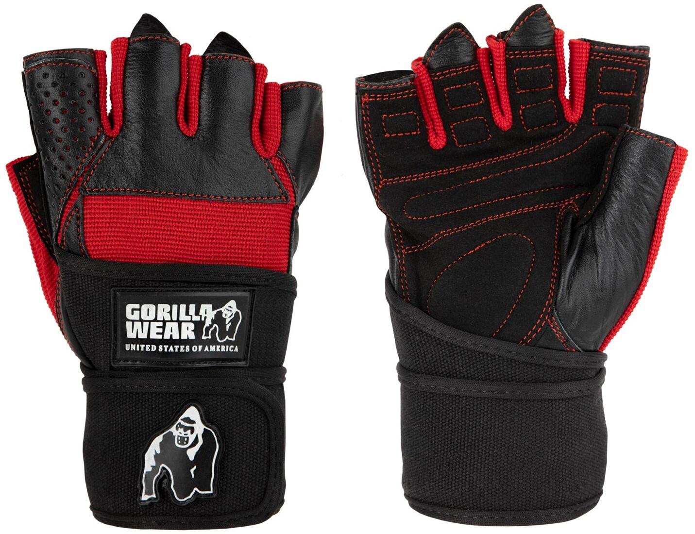 Dallas Wrist Owijki Gloves - Czarny/Czerwony