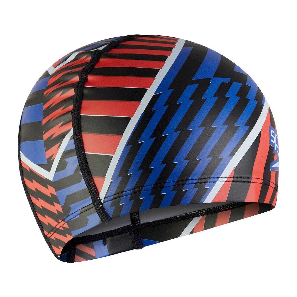 Czapka Speedo Junior Pace – Czarno-Biała/Arbuzowa